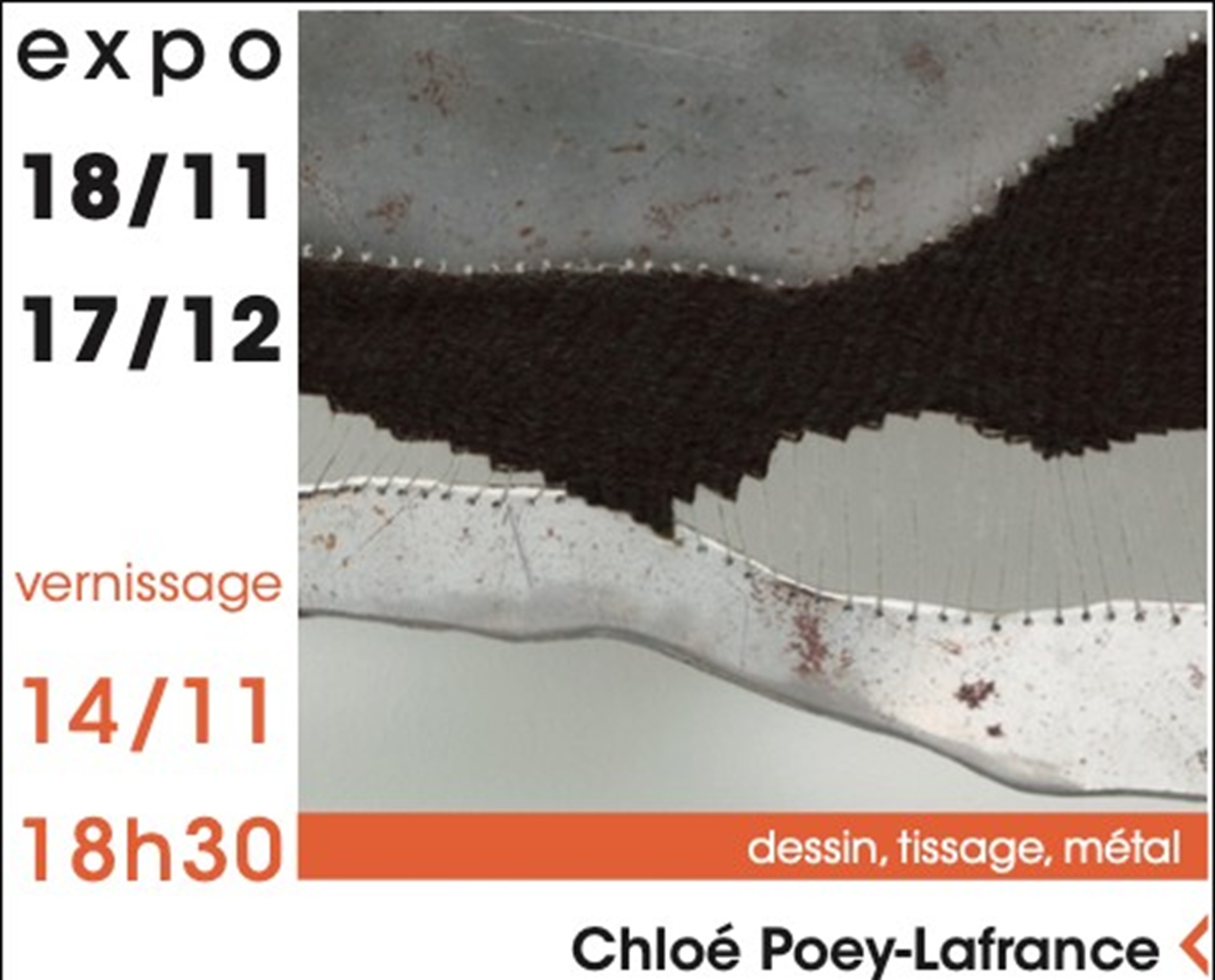 Exposition à la Galerie G - Anne Touquet_La Garde - Exposition - Galerie G - Chloé Poey-Lafrance