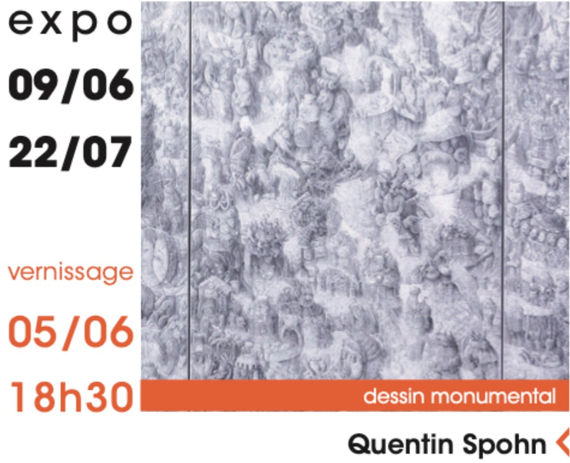 Exposition - Galerie G - Quentin Spohn_La Garde - Mairie La Garde