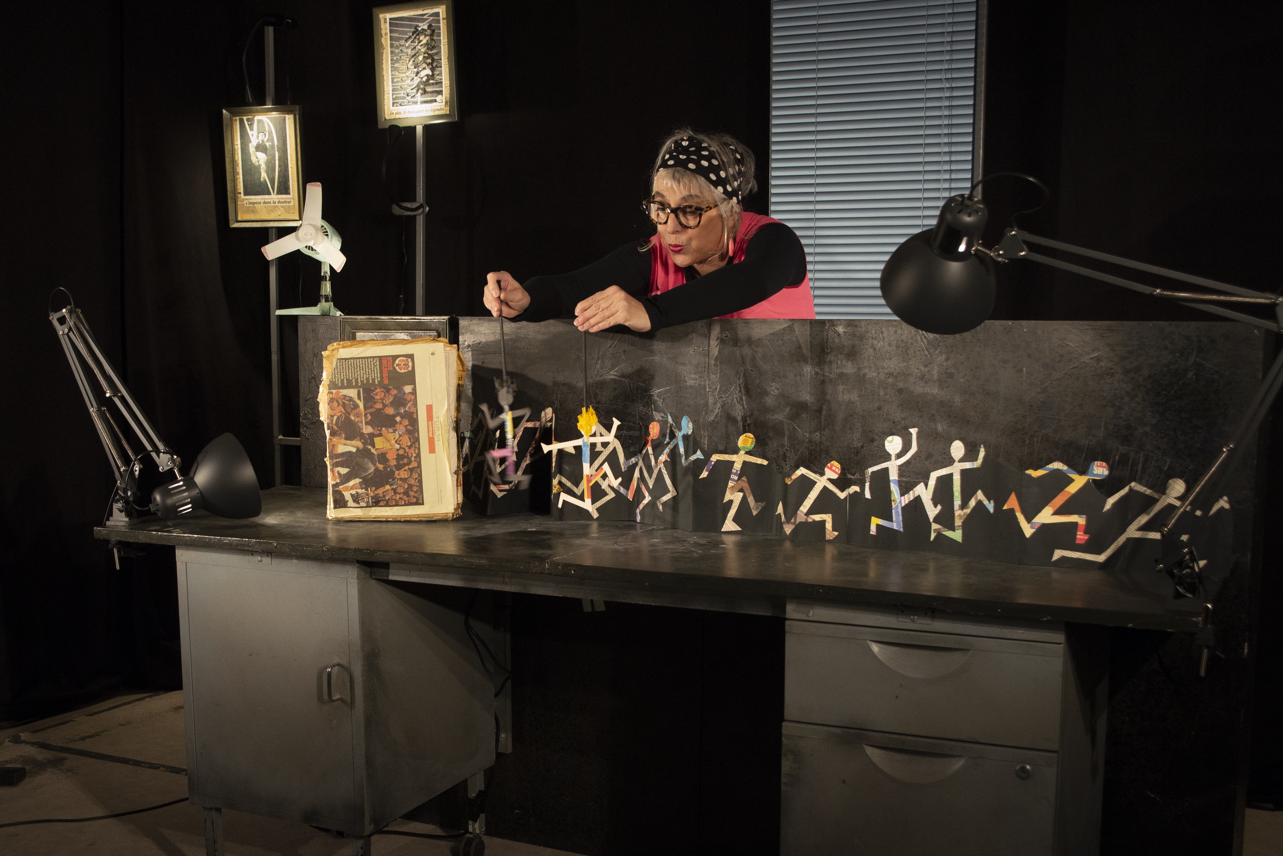 Théâtre en famille " Marcello, Marcello, champion de papier" Compagnie les Petites Choses_La Valette-du-Var - DR / Ville de La Valette