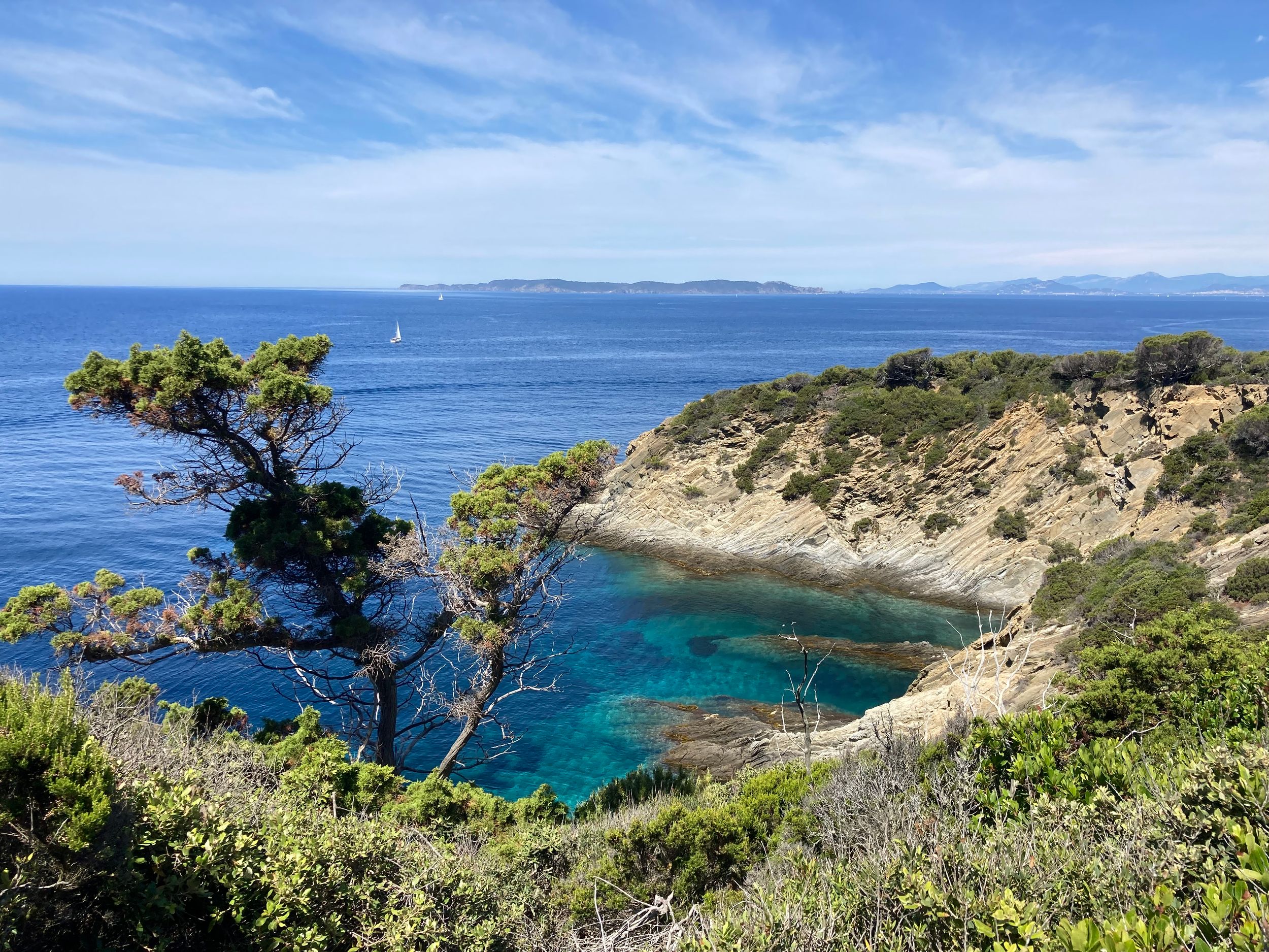 Point de vue du circuit des crêtes Port Cros - ©loane_grasset_PN_PortCros