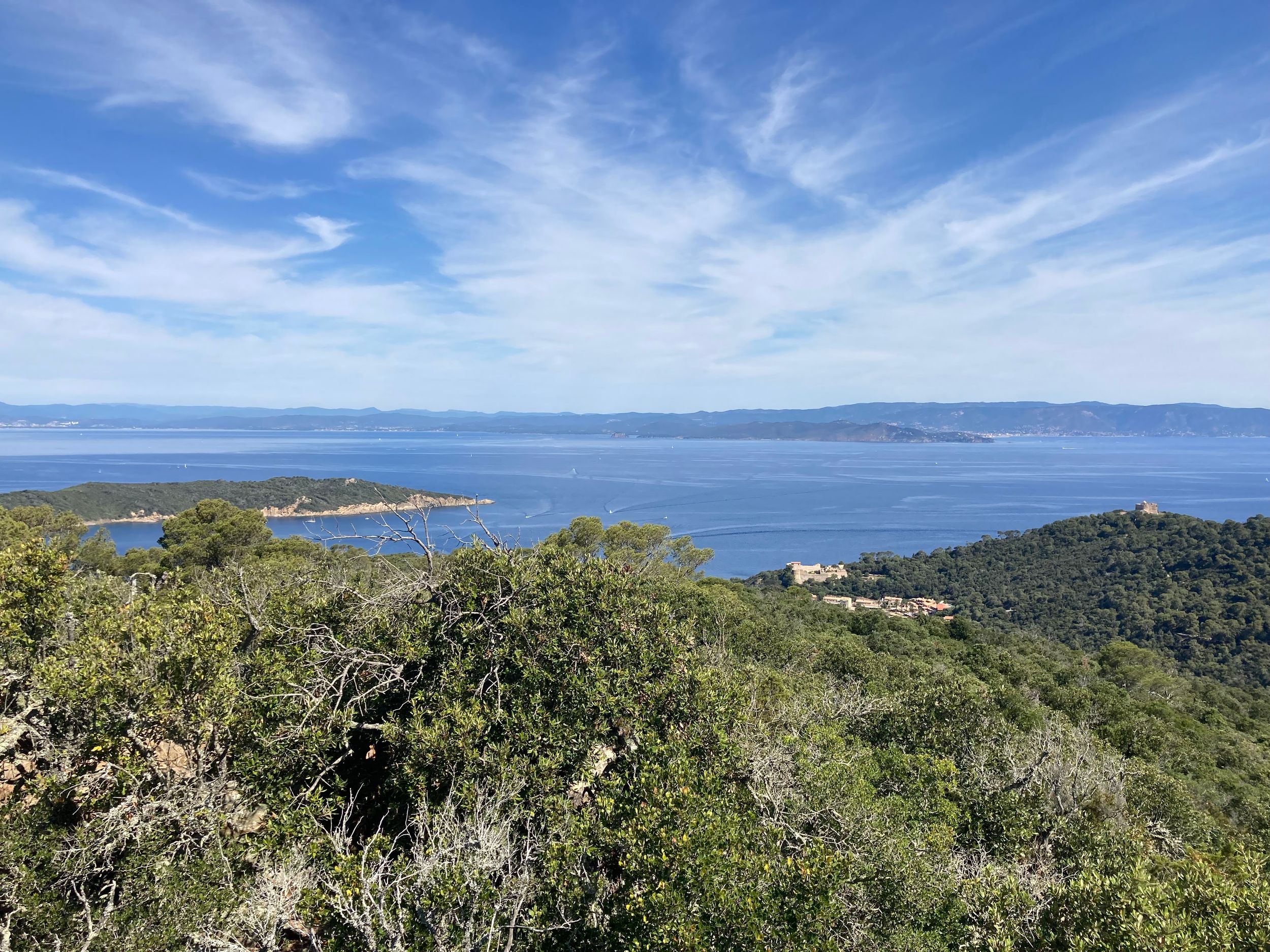 Vue depuis le Mont Vinaigre à Port-Cros - ©loane_grasset_PN_PortCros