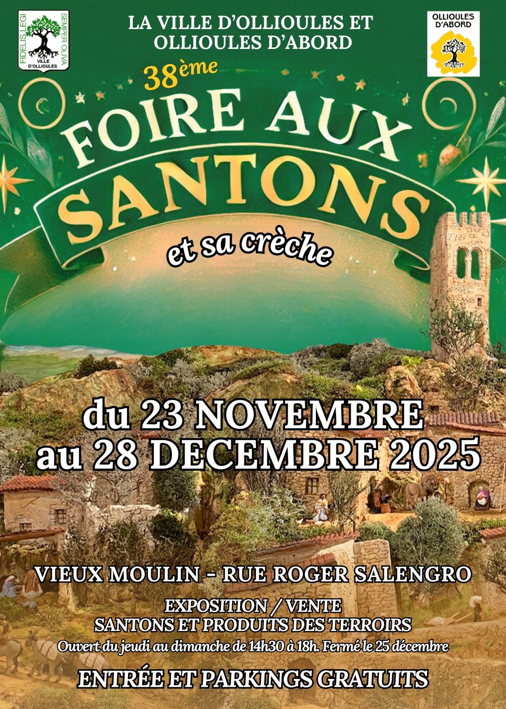 Foire aux santons_Ollioules - DR Mairie d'Ollioules