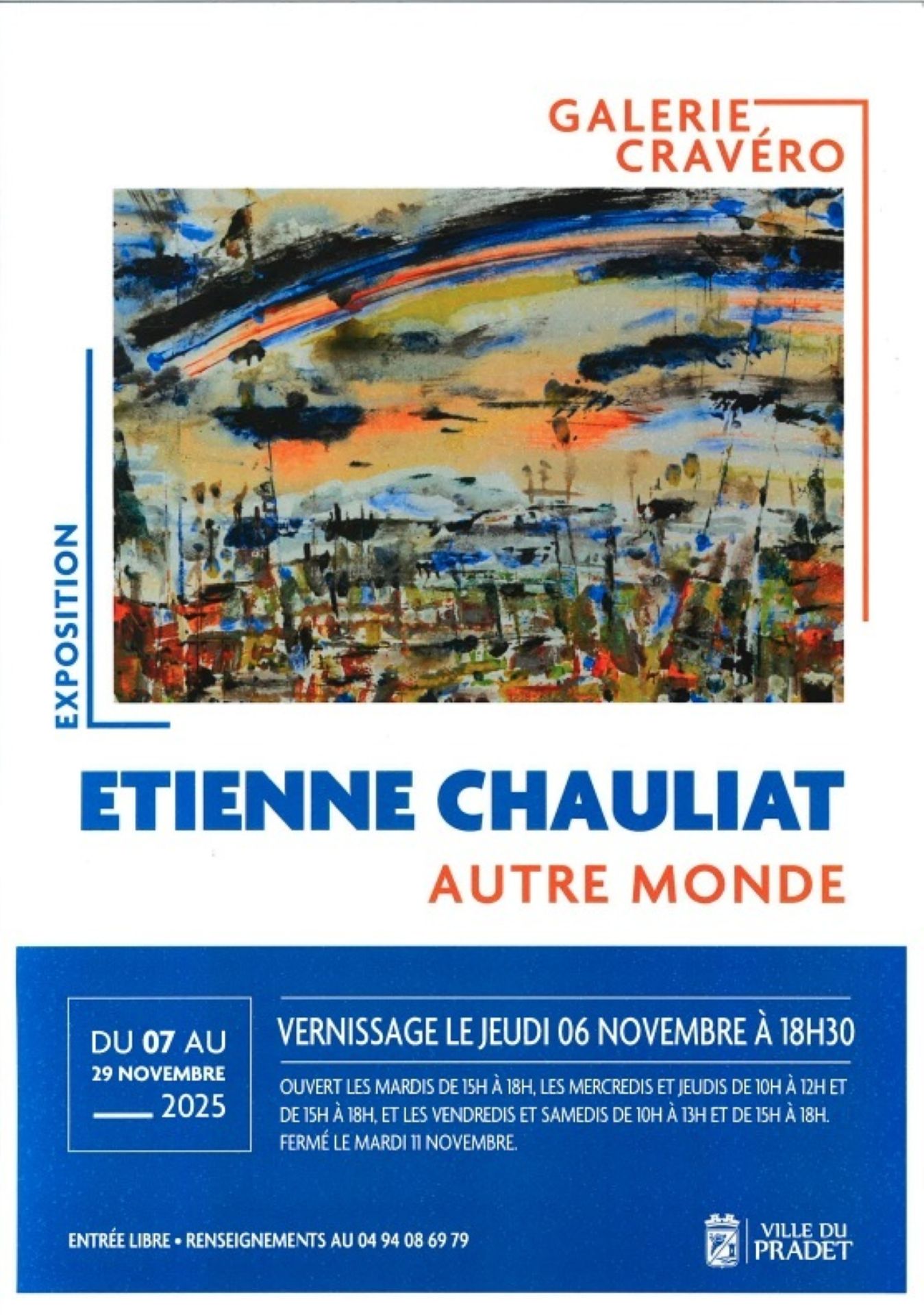 Exposition - Étienne Chauliat - Galerie Cravéro_Le Pradet - Galerie Cravero