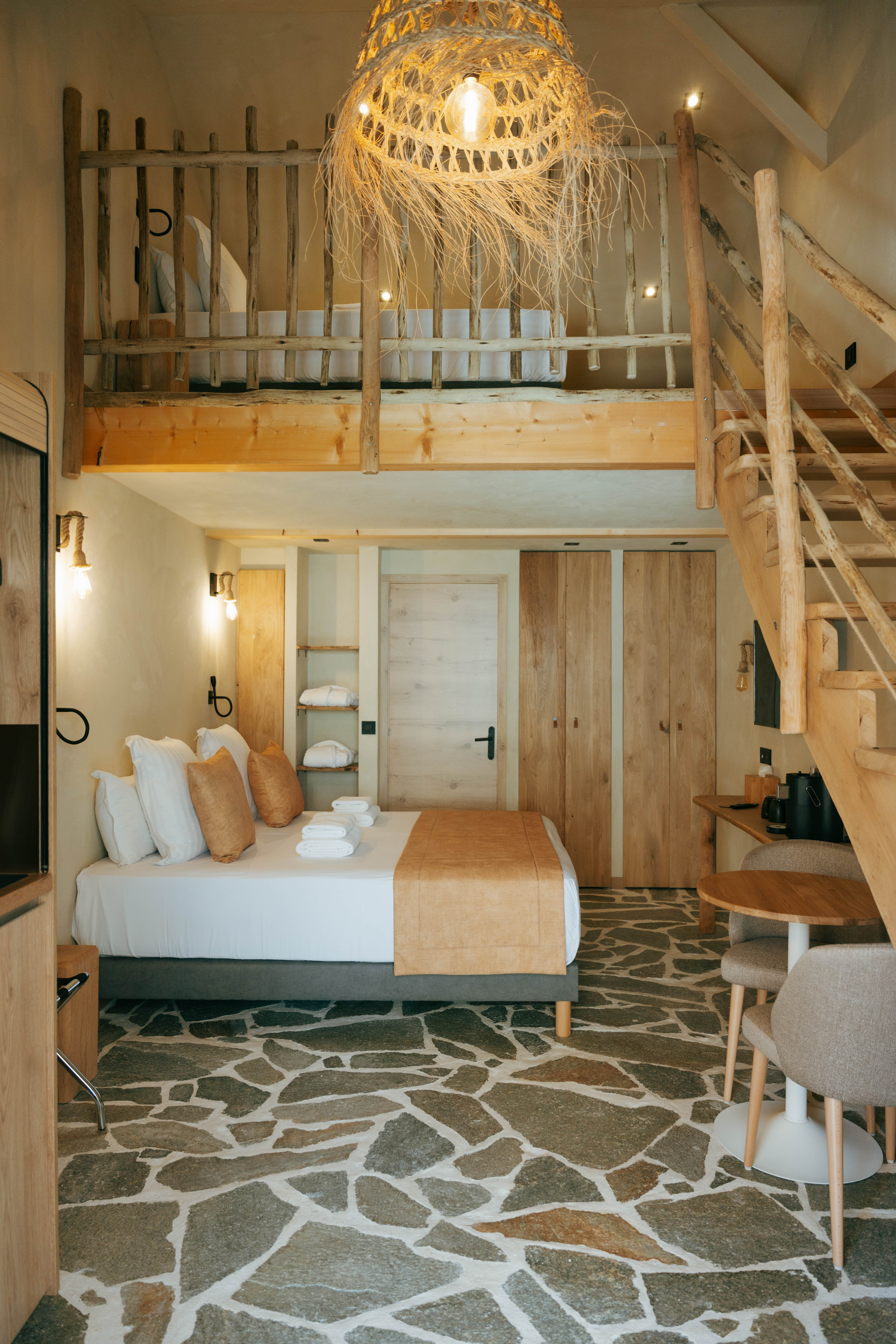 Room stairs - Domaine de la Mer