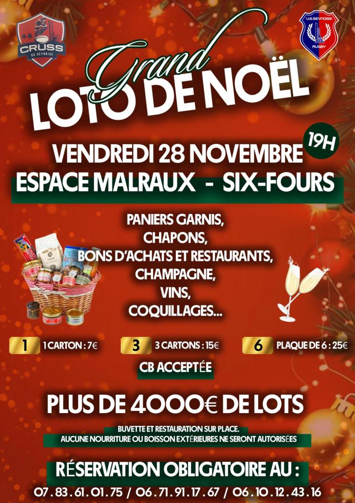 Grand loto de Noël_Six-Fours-les-Plages - Mairie de Six Fours
