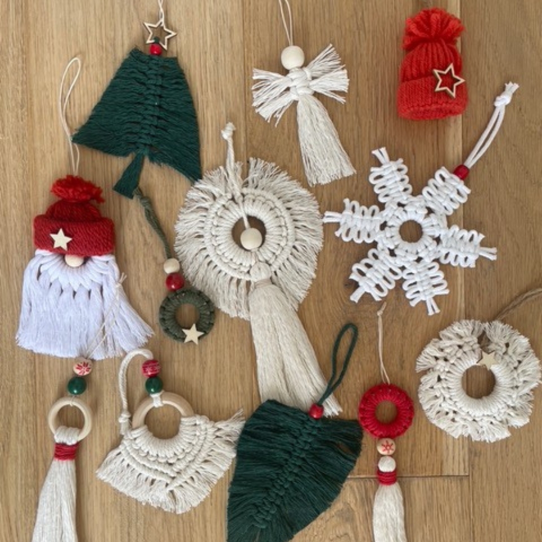 Les rendez-vous de Marius - Atelier macramé décoration de sapin_Hyères - Merci Marius