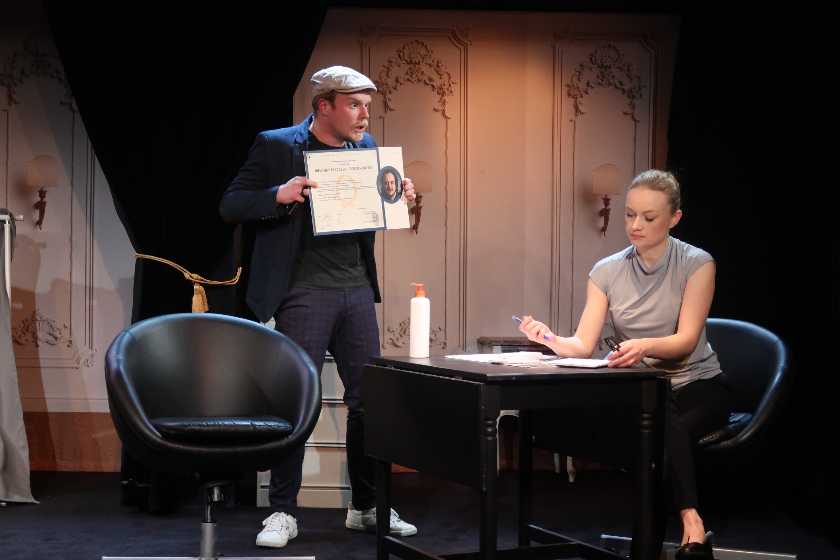 Photo un corps pour deux - DR / Compagnie La Barjaque