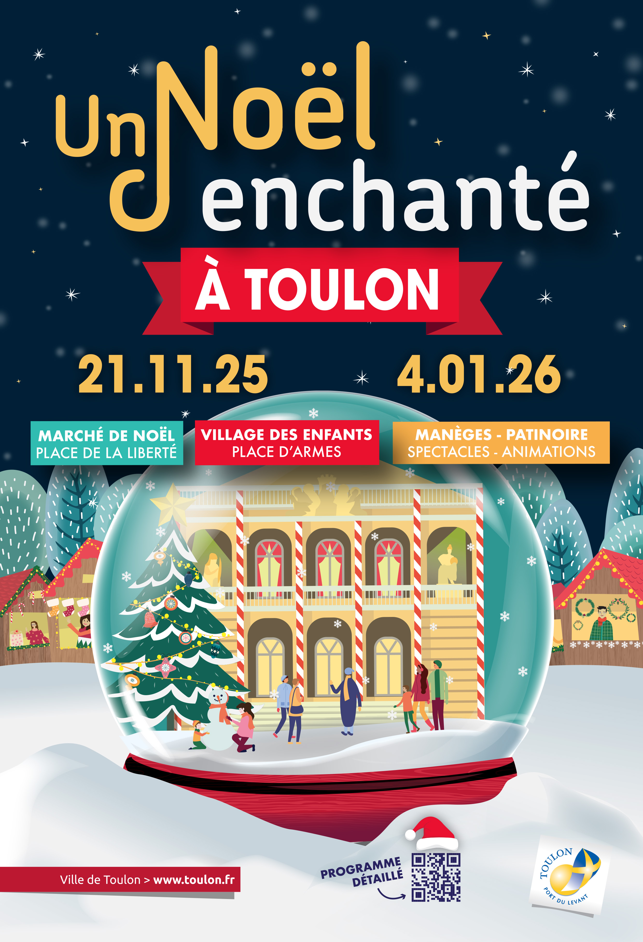 NOEL ENCHANTE TOULON 2025 - MUPI-120x175 - DR / Ville de Toulon