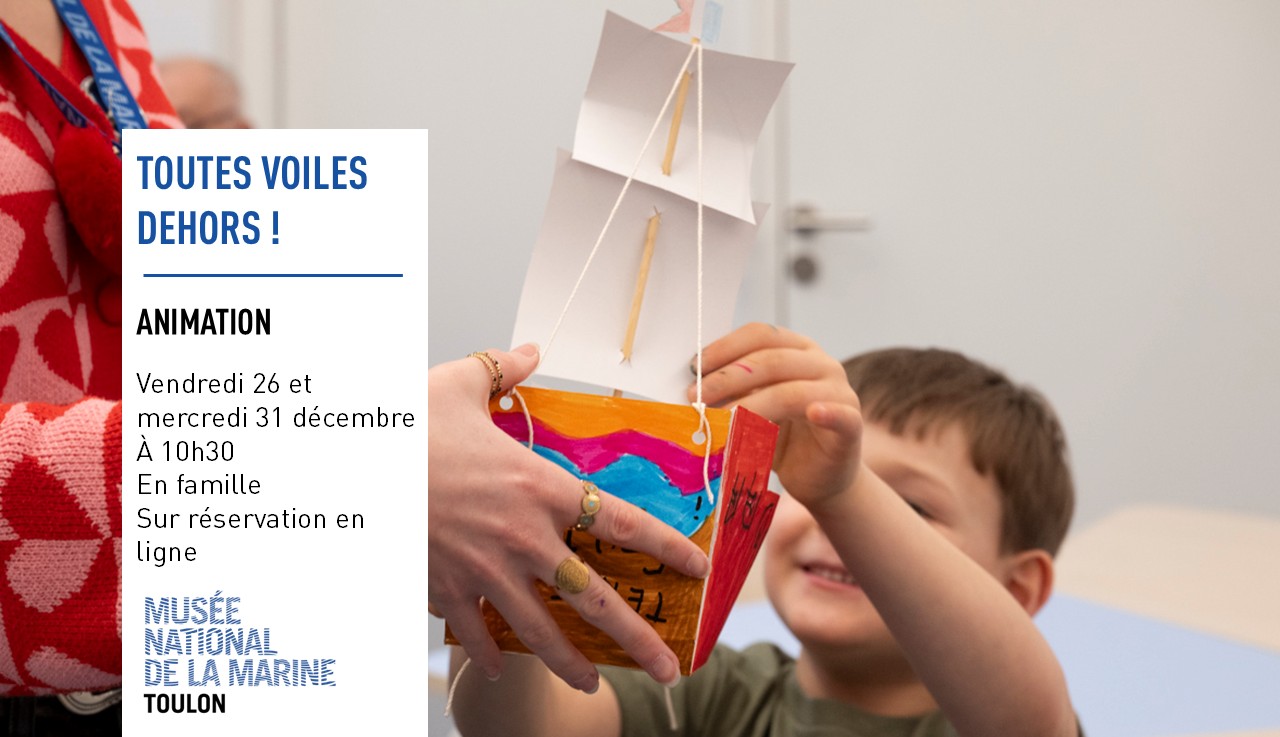 Toutes voiles dehors - DR / Musée national de la Marine_Krief