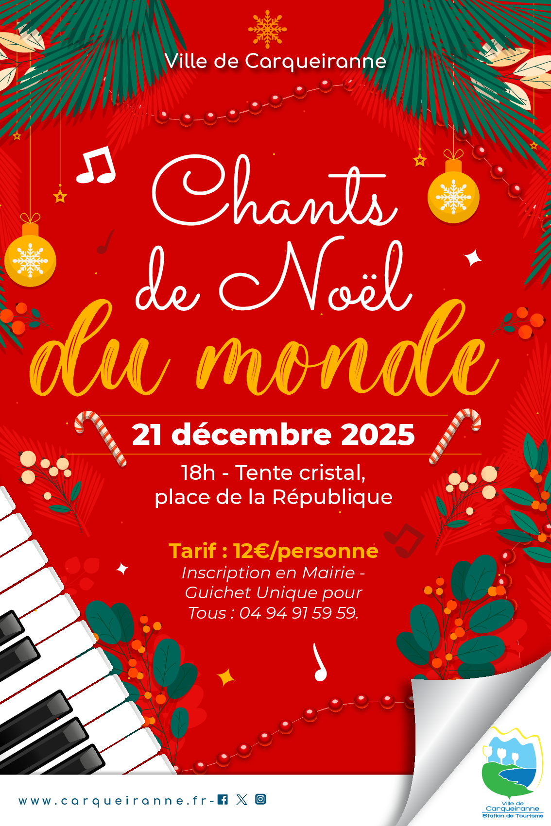 Chants de Noël du monde_Carqueiranne - Chants de Noël du monde