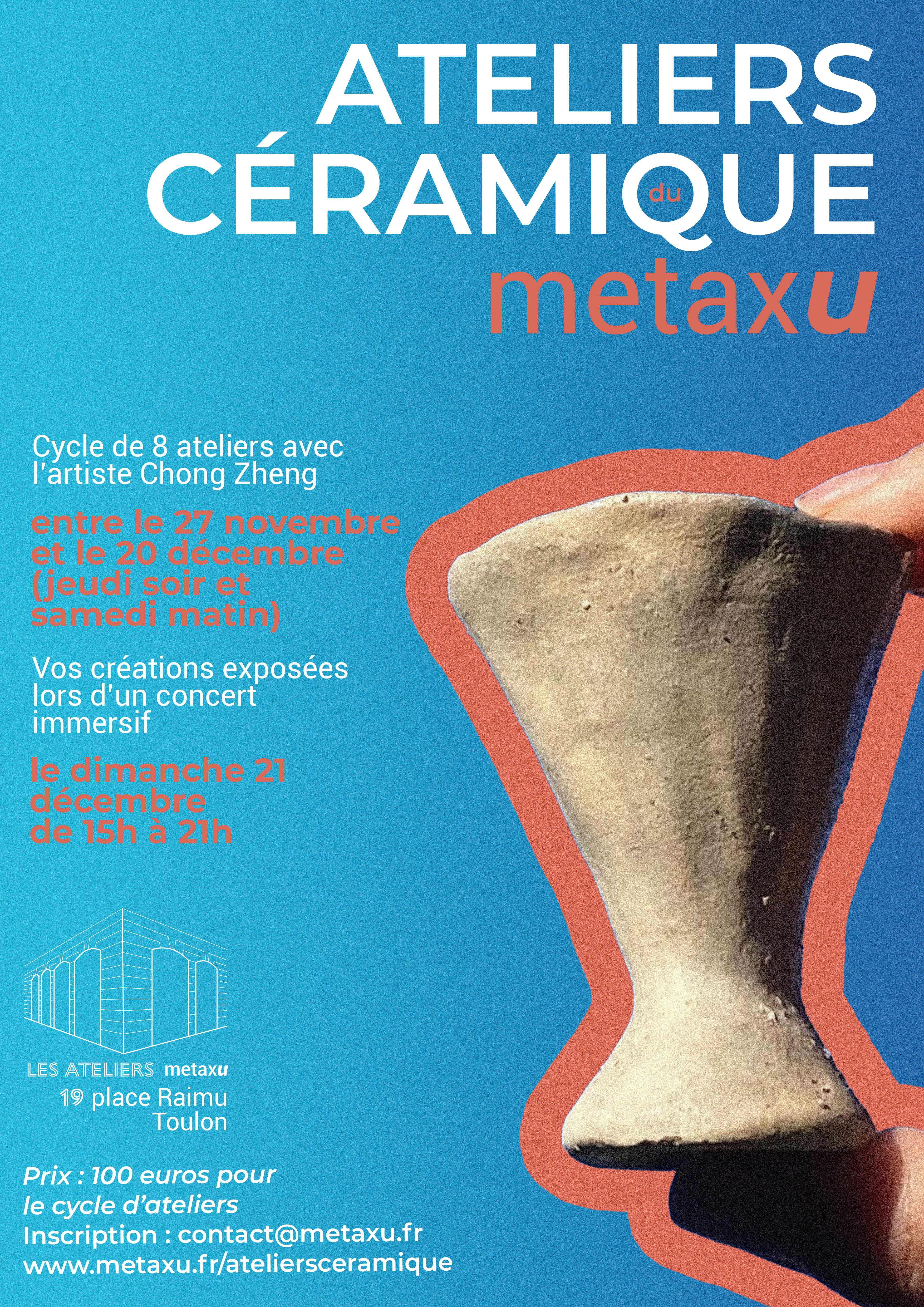 Ateliers céramique du Metaxu_Toulon - DR / metaxu