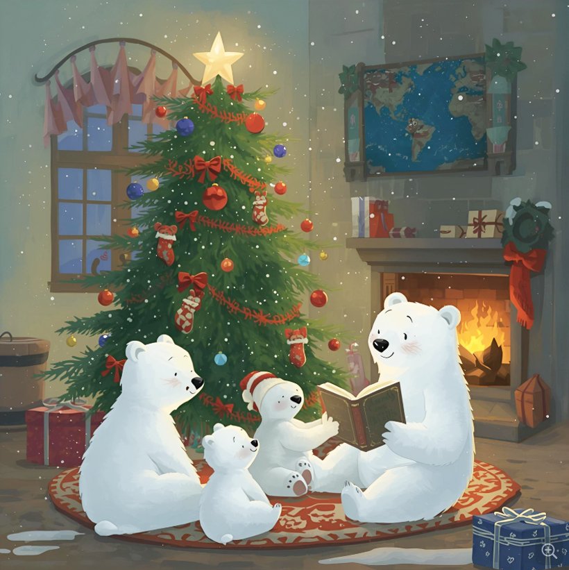 Lecture de contes de Noël_Ollioules - DR Mairie d'Ollioules