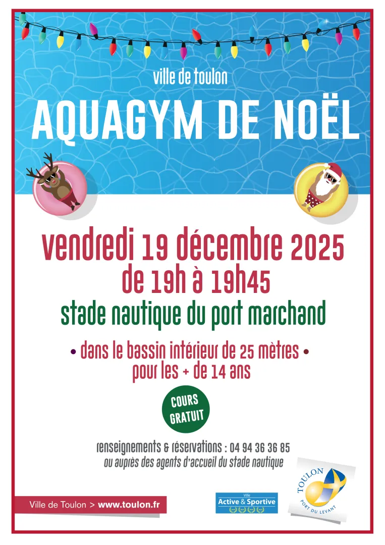 Aquagym Geante Noel 2025.jpg - DR / Ville de Toulon