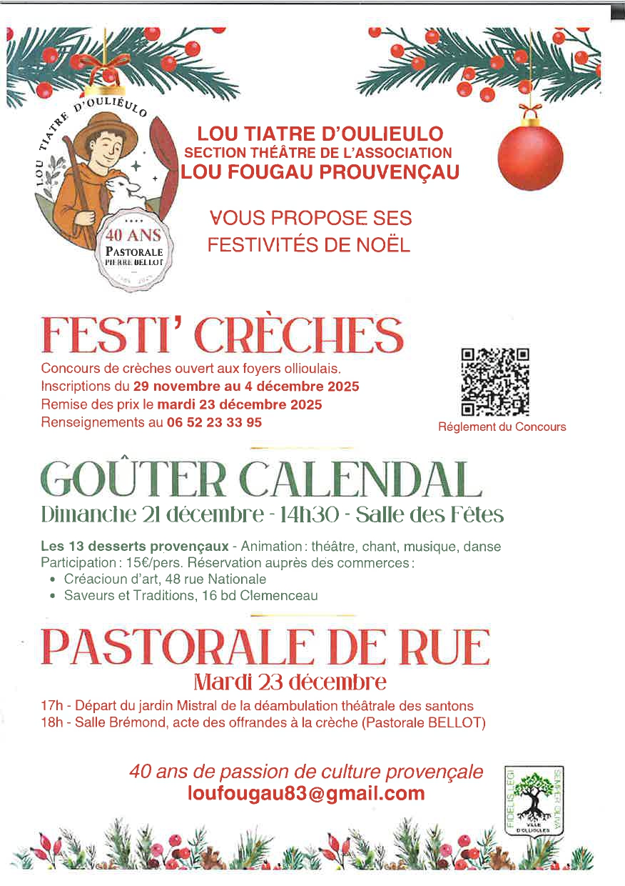 Après-midi Calendale_Ollioules - Lou Tiatre d'Oulieulo Ollioules