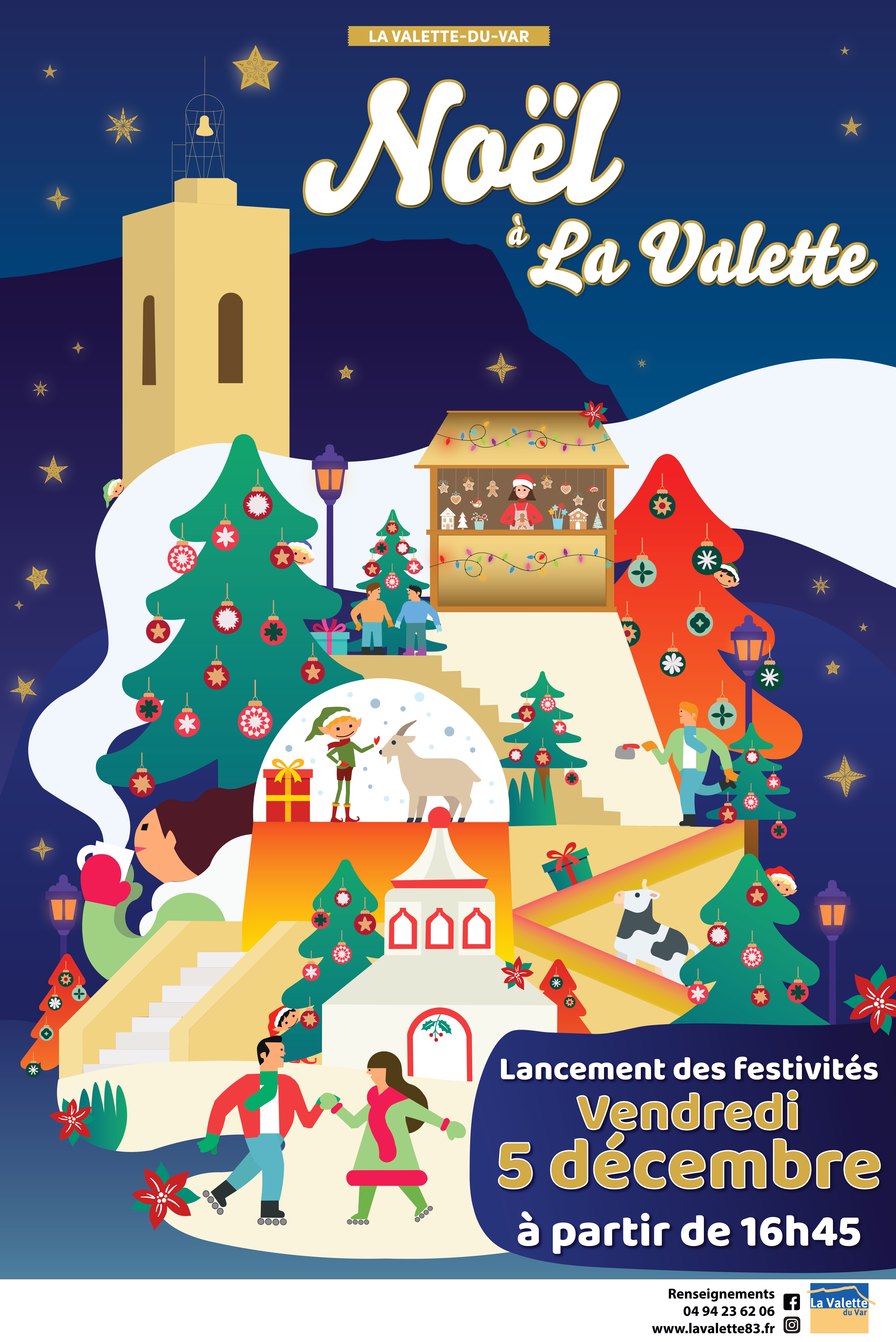 Affiche noel 2025 v4-103.5x155-BAT-VECTO_page-0001 - DR / Ville de La Valette