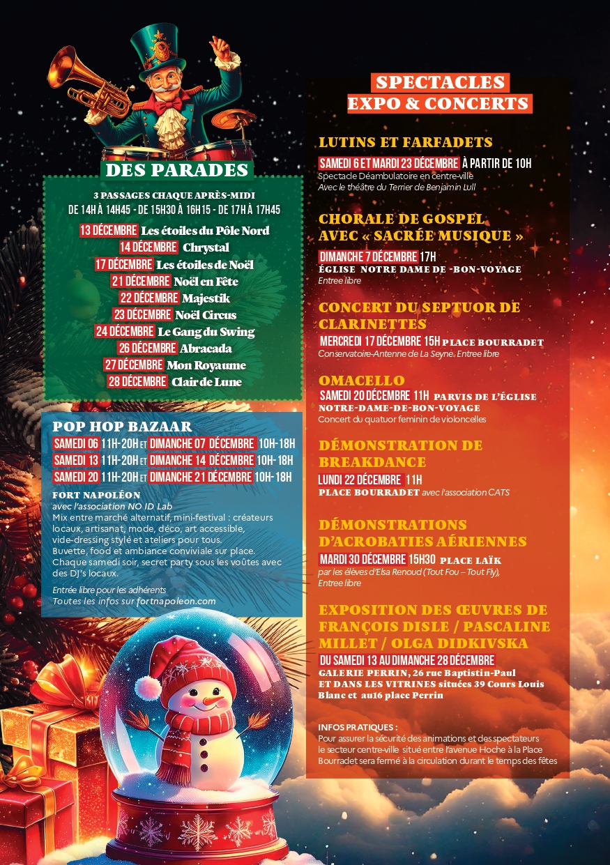 Joyeux Noël à La Seyne - sur - Mer_La Seyne-sur-Mer - DR / Mairie de La Seyne sur Mer