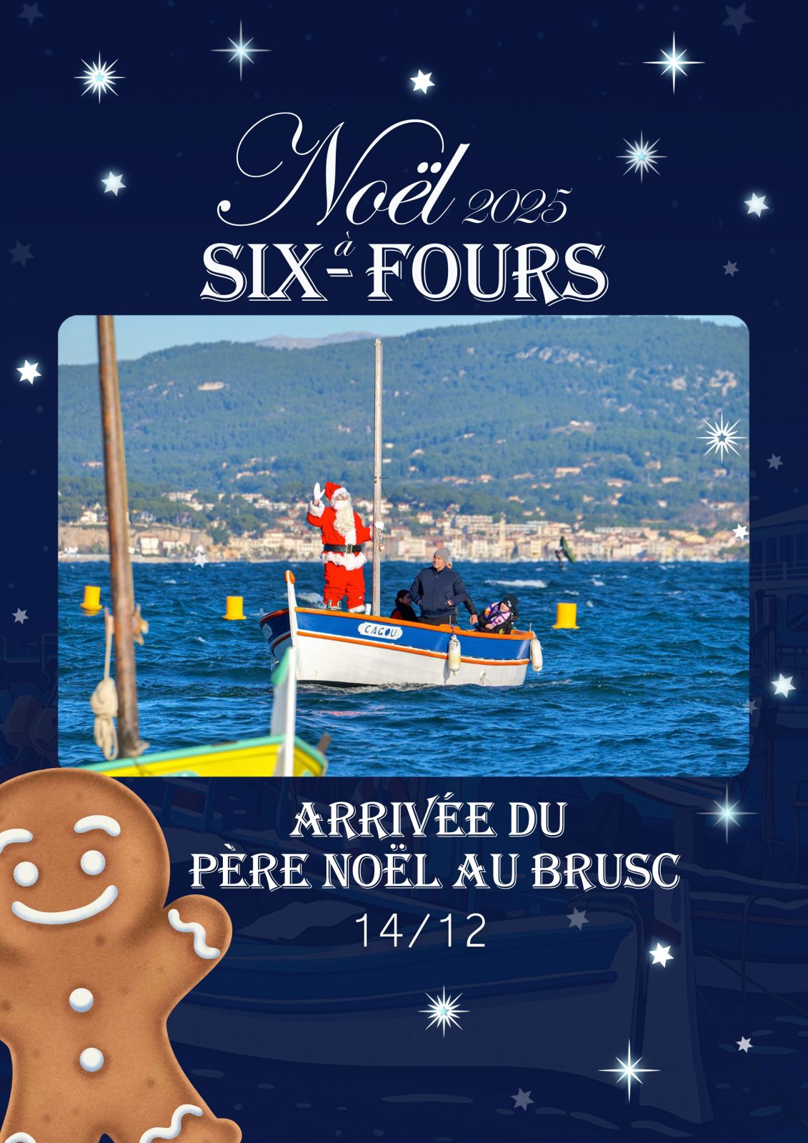 Arrivée du Père Noel au Brusc_Six-Fours-les-Plages - DR / Marie de Six Fours