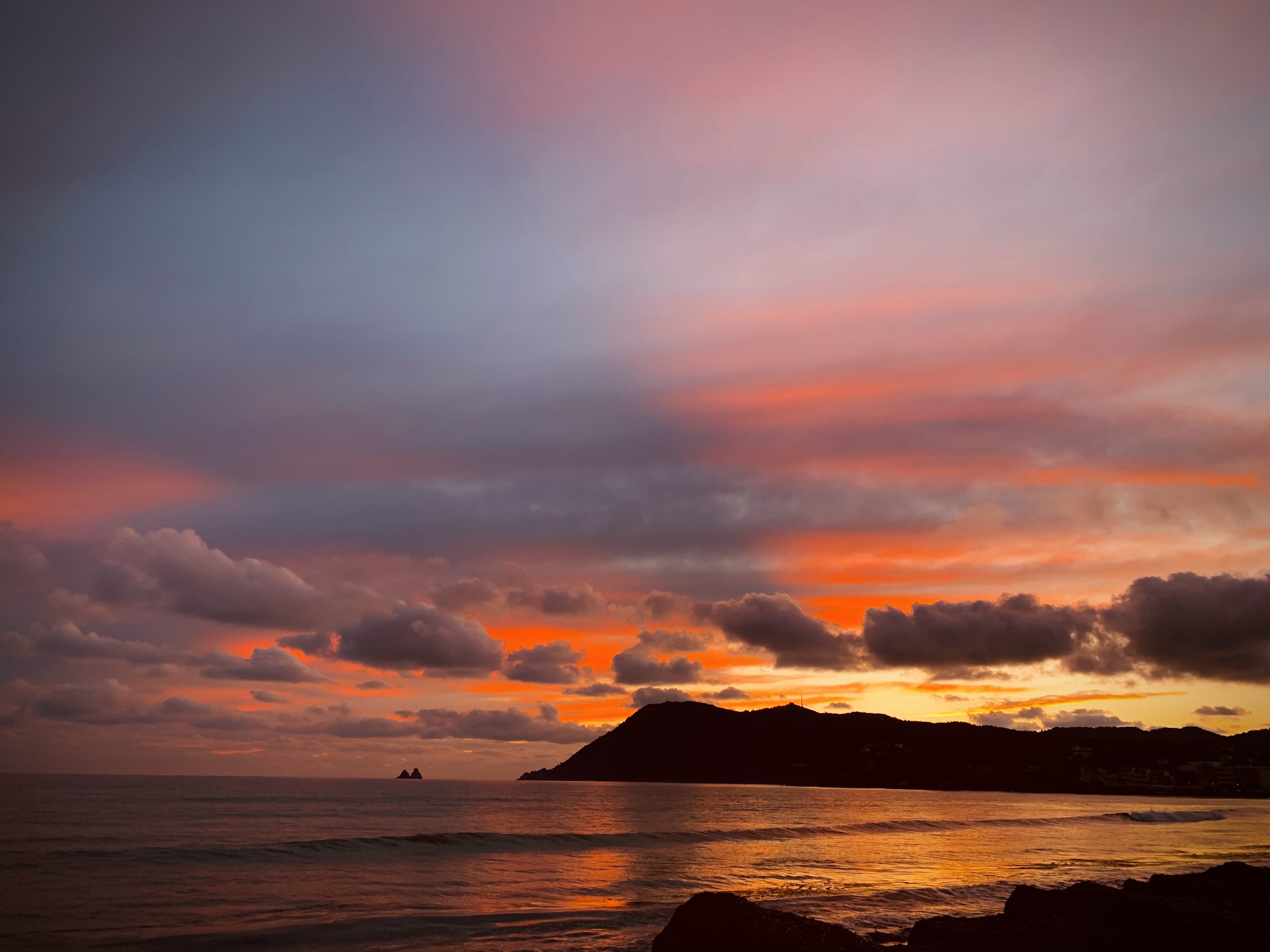Coucher de soleil aux Sablettes - Caroline CAMPO