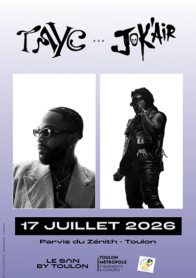 Concert - Tayc & Jok'Air - Festival Le Son by Toulon #3_Toulon - DR / Toulon Métropole Évènements et Congrès