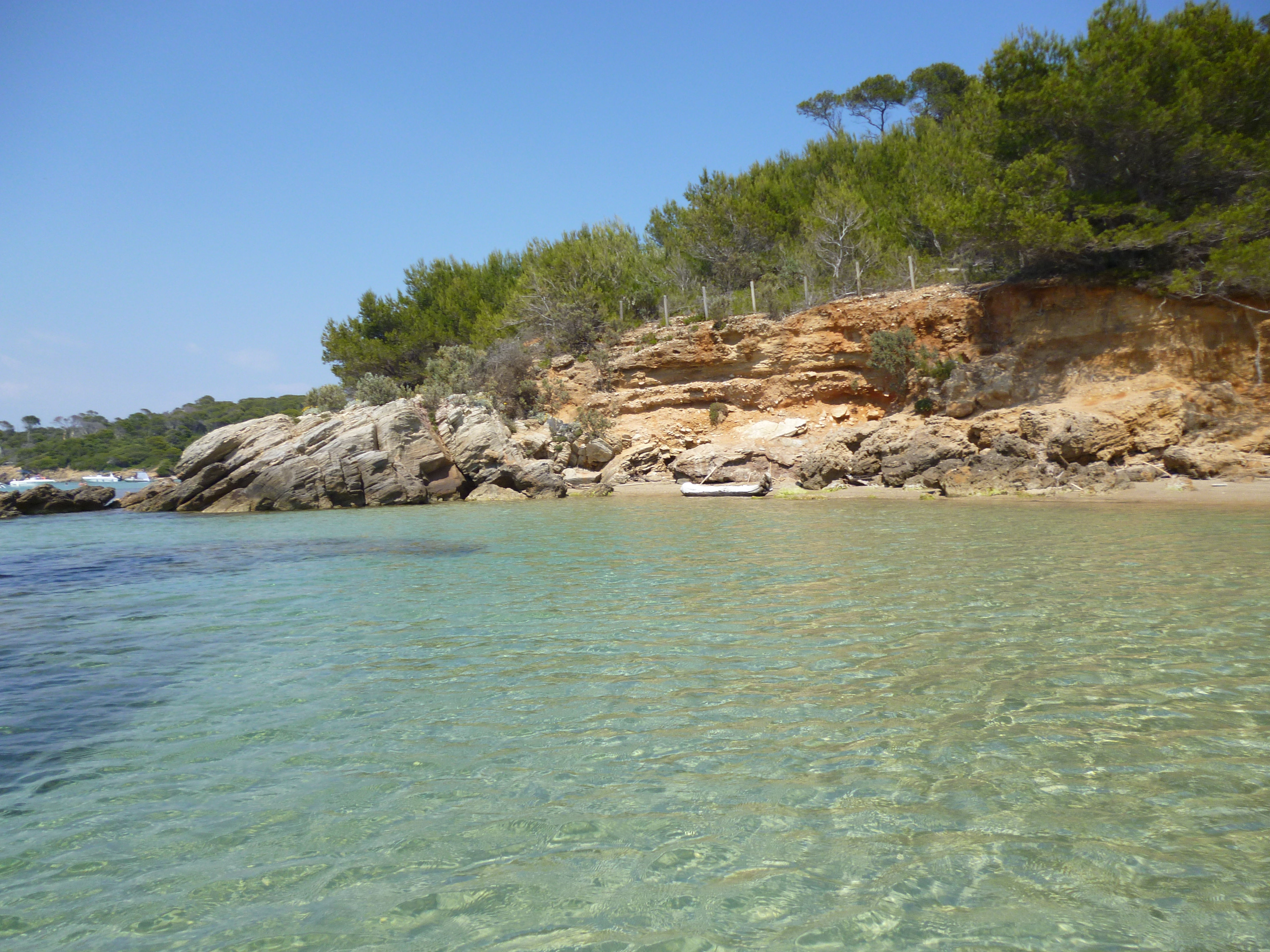 Plage de la Courtade - île de porquerolles - Hyères - S Campoy Hyeres Tourisme