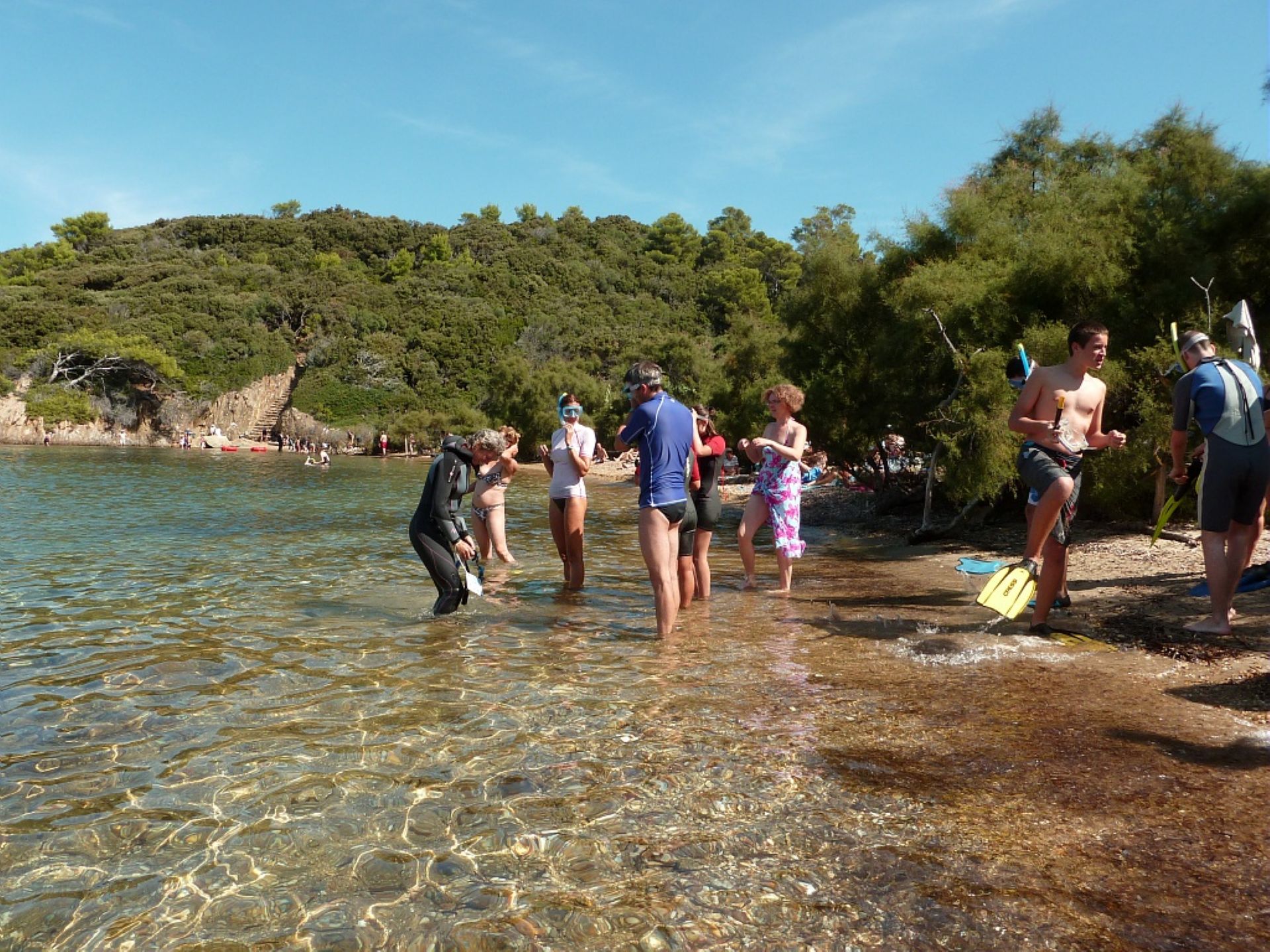 Plage de la Palud - île de Port-Cros - Hyères - Christel Gérardin – Parc national de Port-Cros