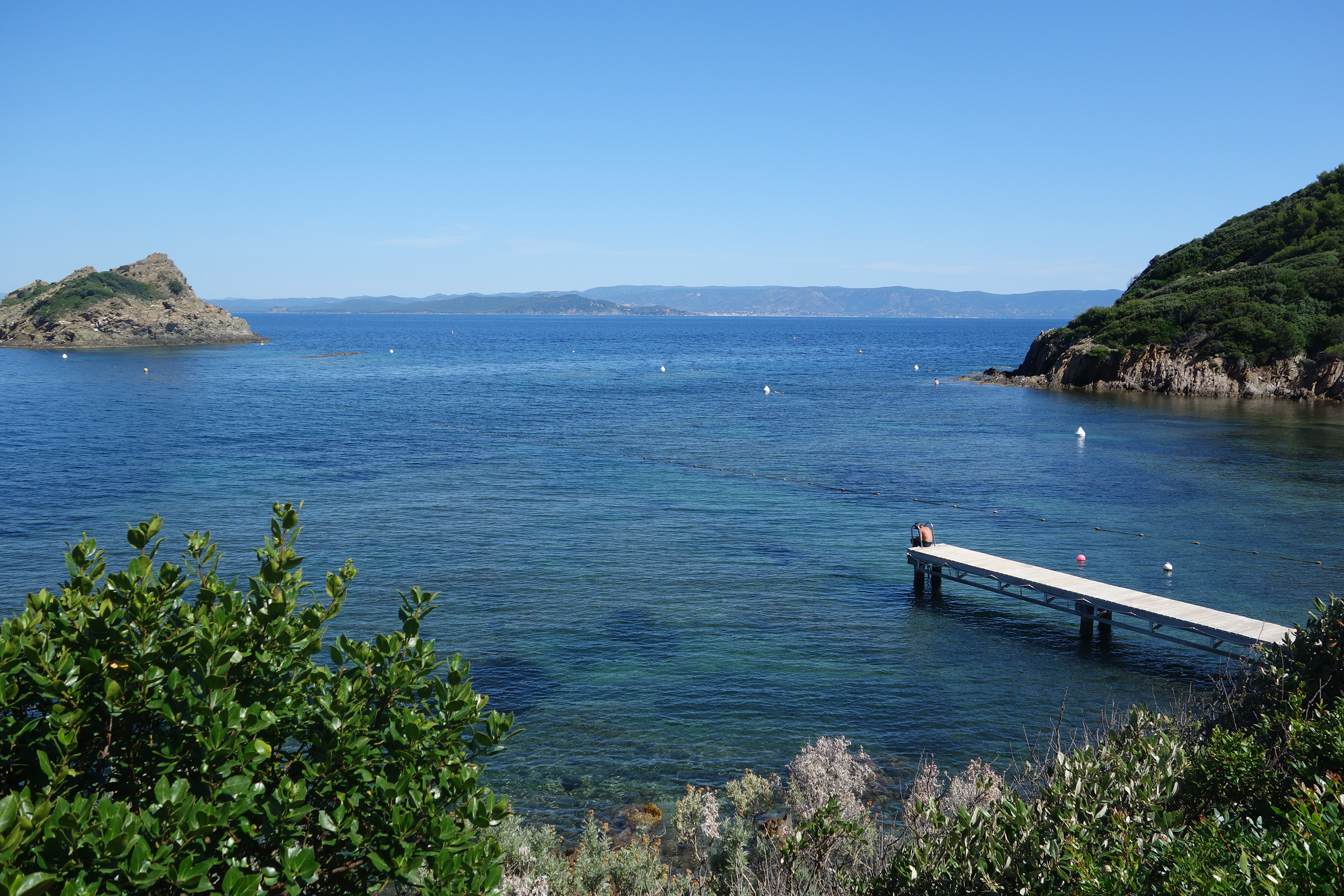 Plage de la Palud - île de Port-Cros - Hyères - Hyeres Tourisme