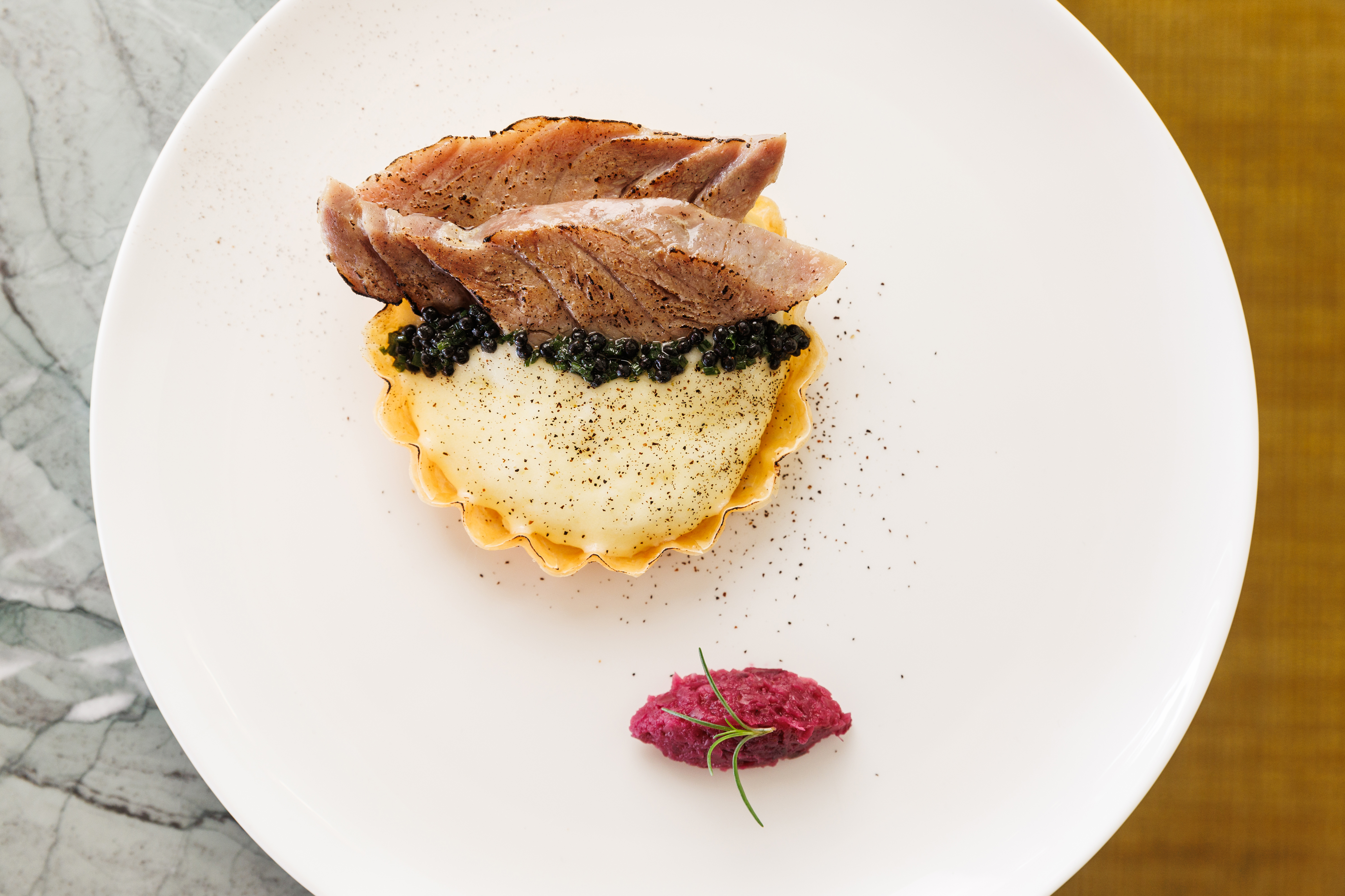 cuisine précise et identitaire du chef Sébastien Graize - Sarah Chambon