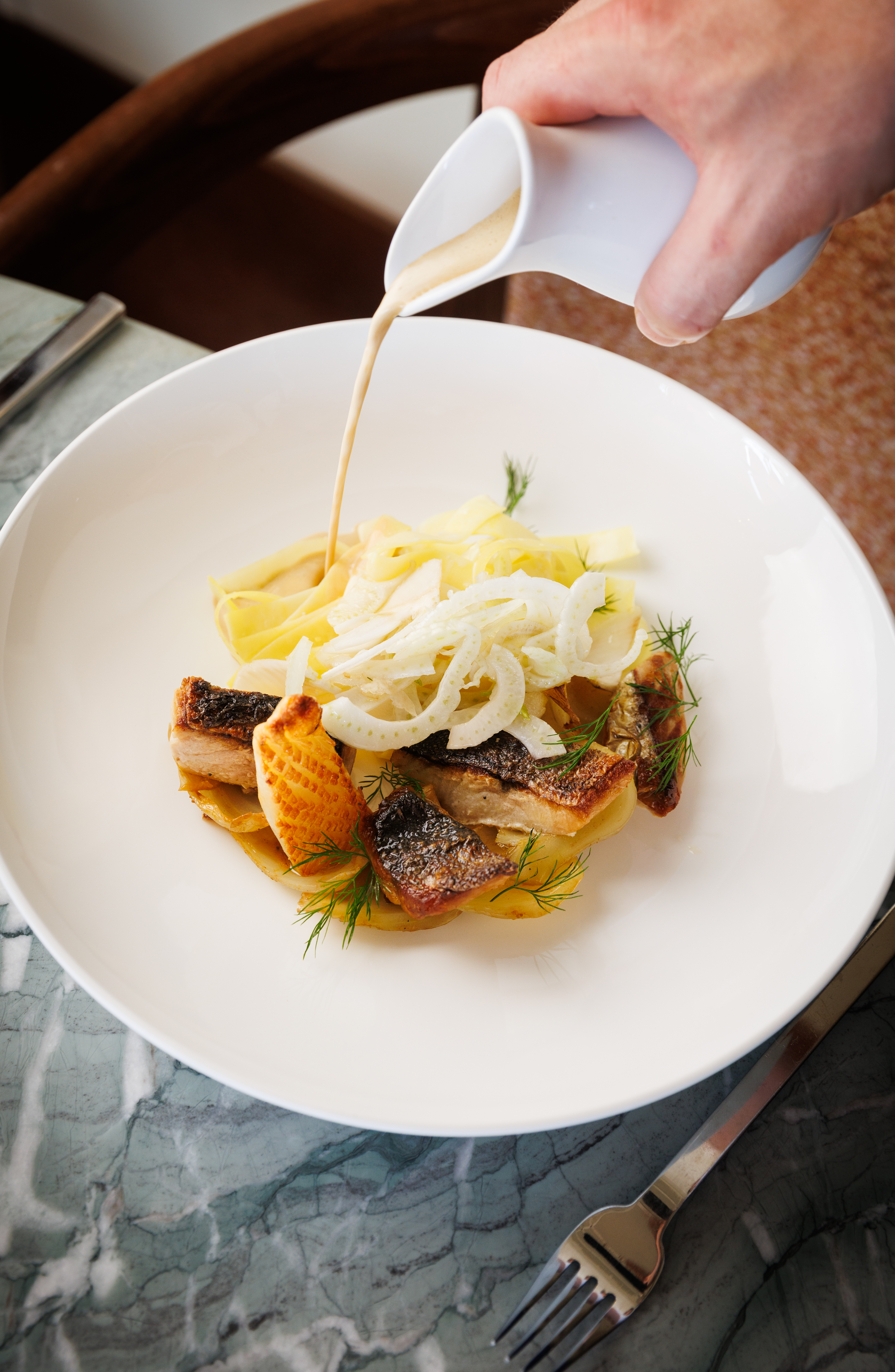 cuisine précise et identitaire du chef Sébastien Graize - Sarah Chambon