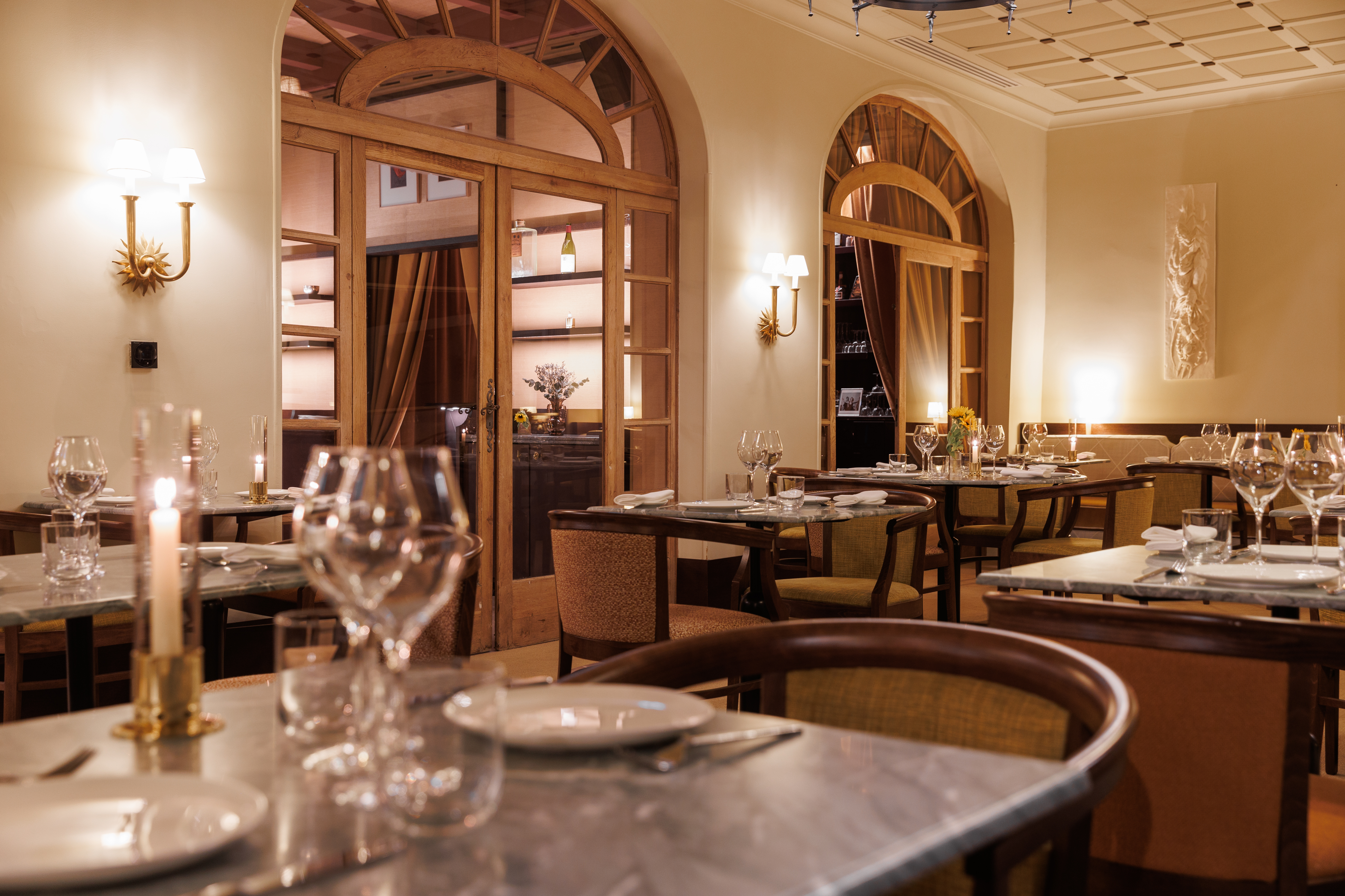 La Salle intérieur de La Rascasse - Sarah Chambon