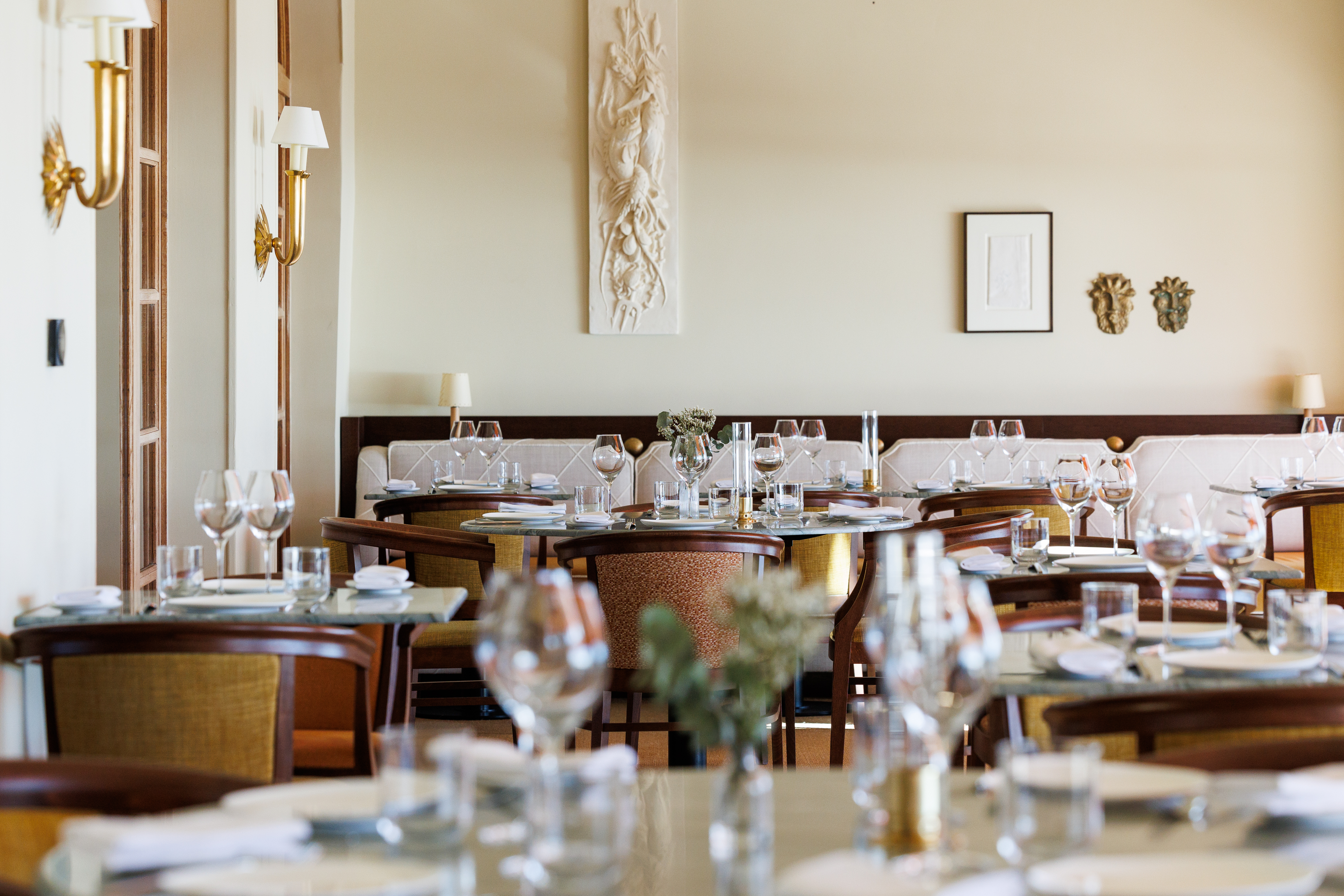 La Salle intérieur de La Rascasse - Sarah Chambon