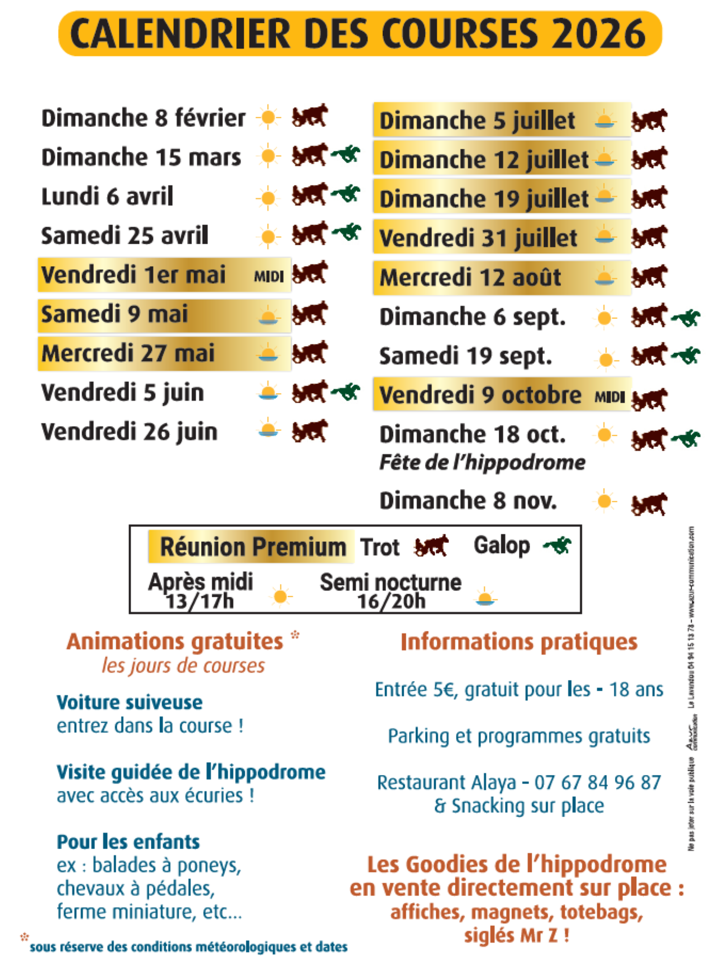 Courses hippiques à l'hippodrome d'Hyères_Hyères - Courses hippiques à l'hippodrome d'Hyères_Hyères