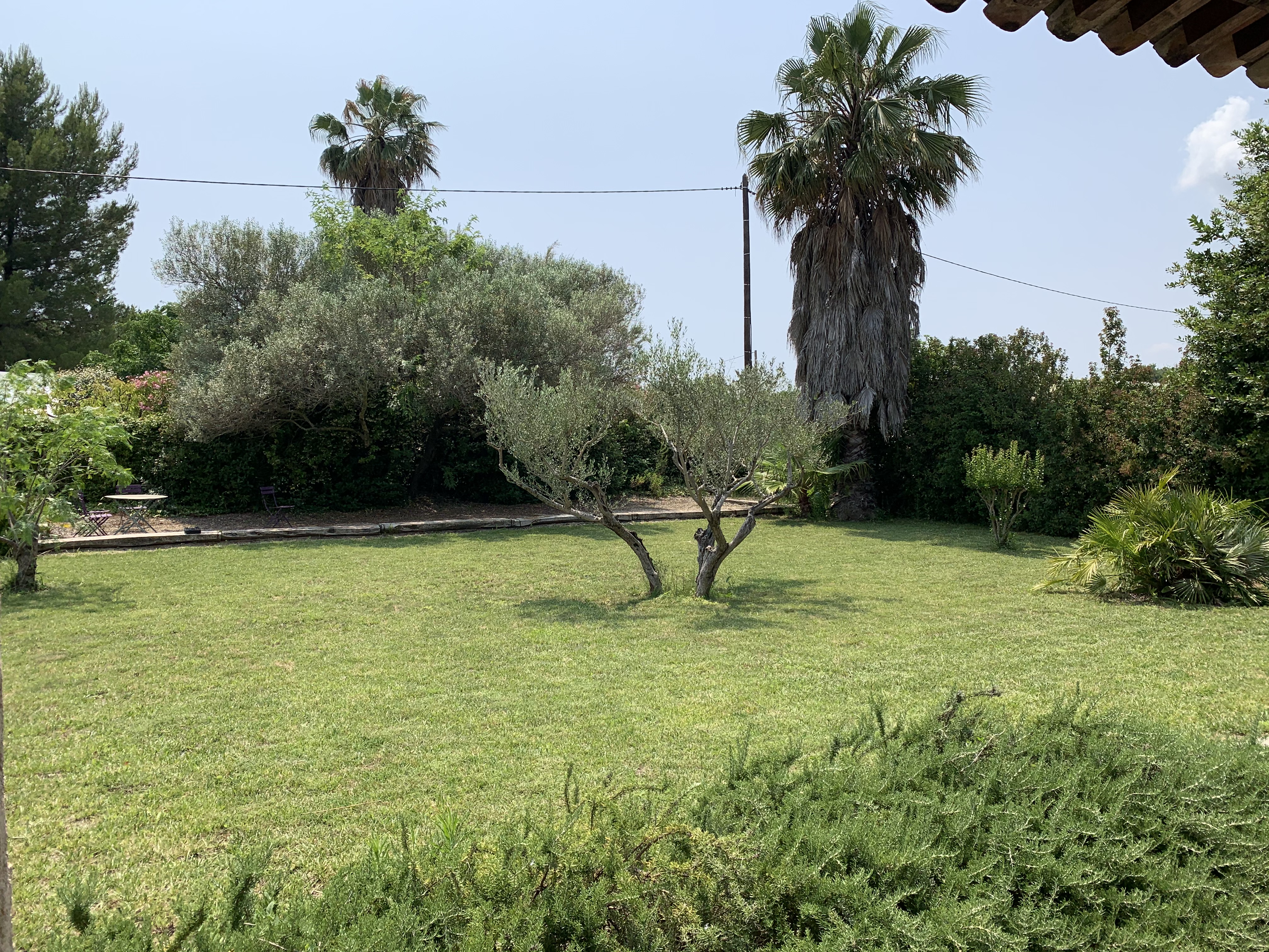 Jardin/jeux de boules - Le Mas St Augustin