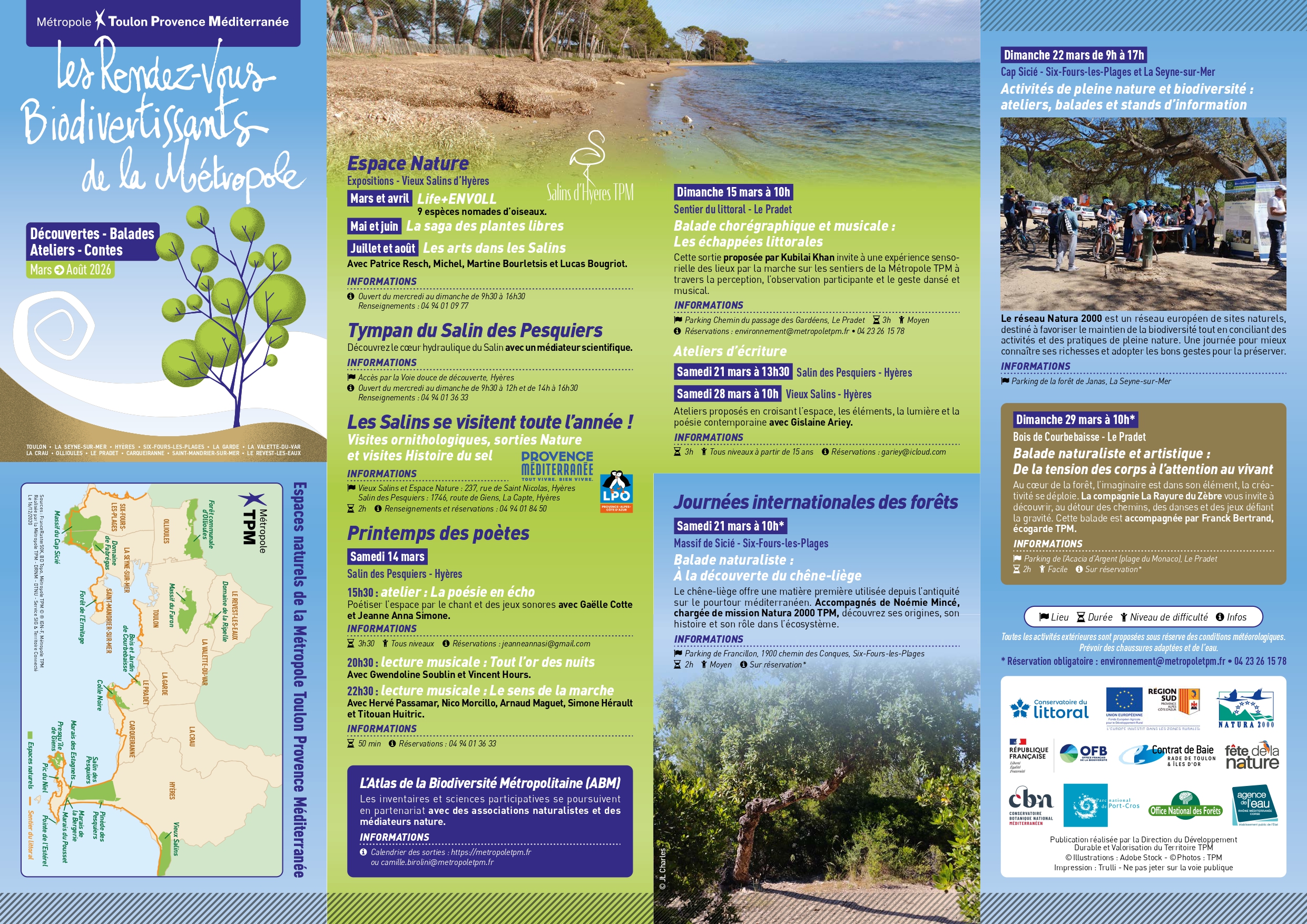 Balade chorégraphique et musicale "Les échappés littorales" - Les rendez-vous biodivertissants de la Métropole_La Seyne-sur-Mer - DR / métropole TPM
