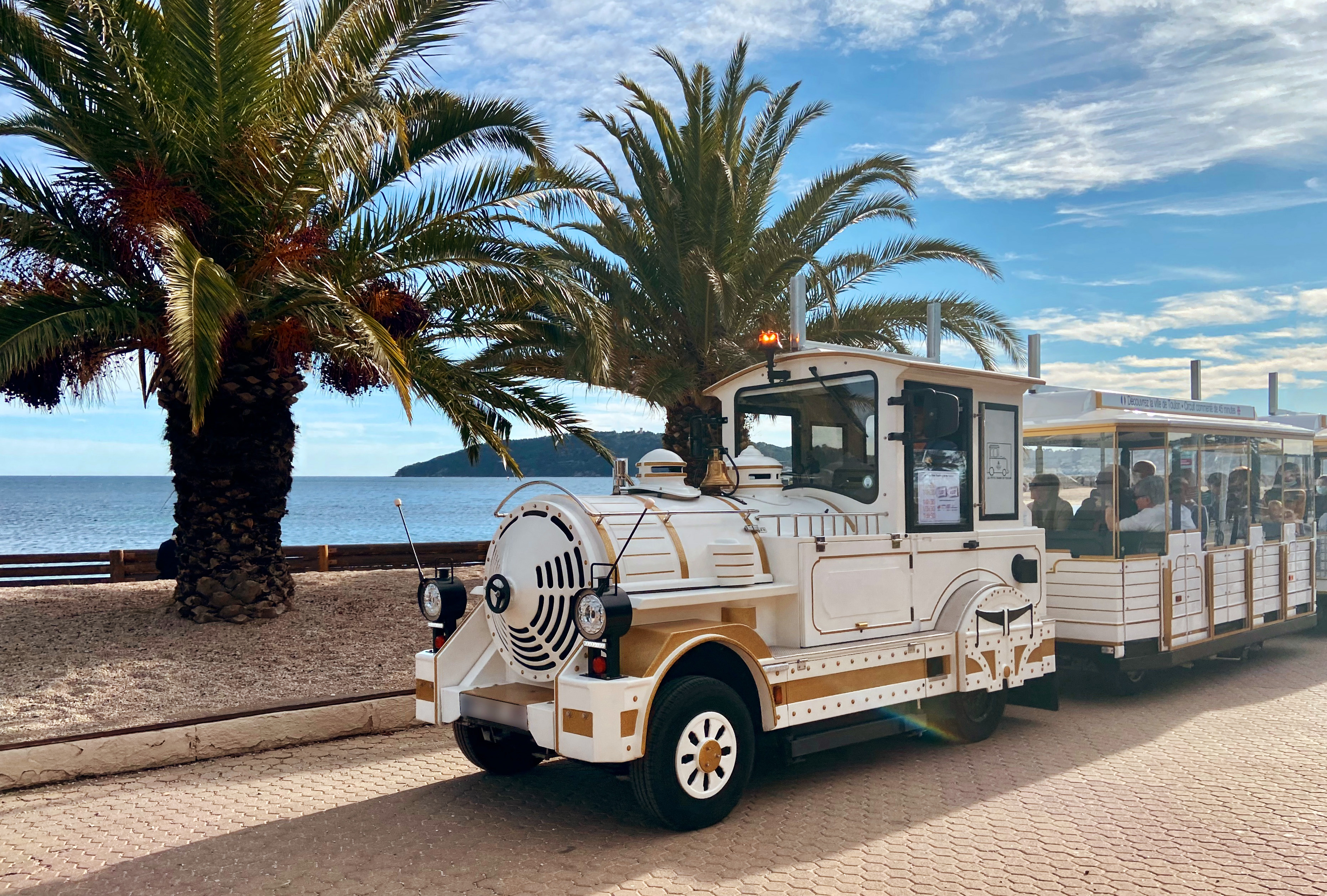 Le Petit Train de Toulon au Mourillon - Les Petits Trains de Toulon