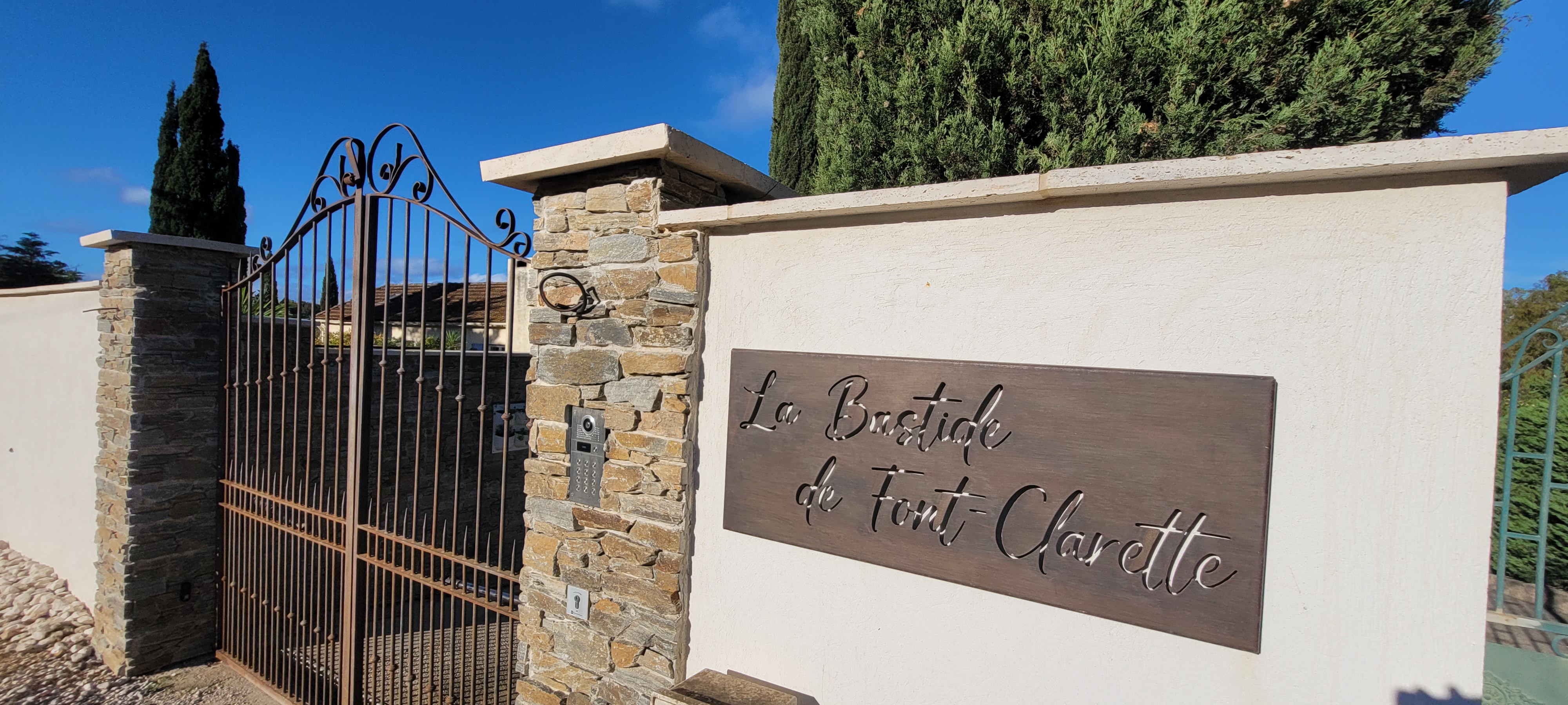 Entrée - La Bastide de Font Clarette
