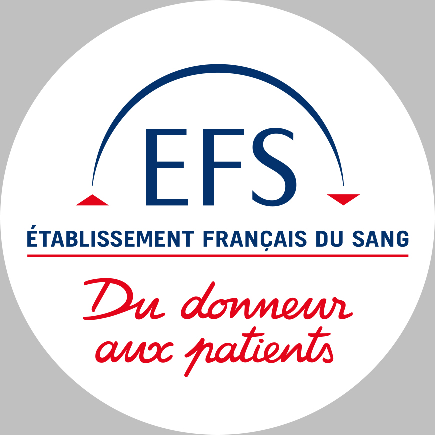 Logo Don du sang EFS - DR / EFS