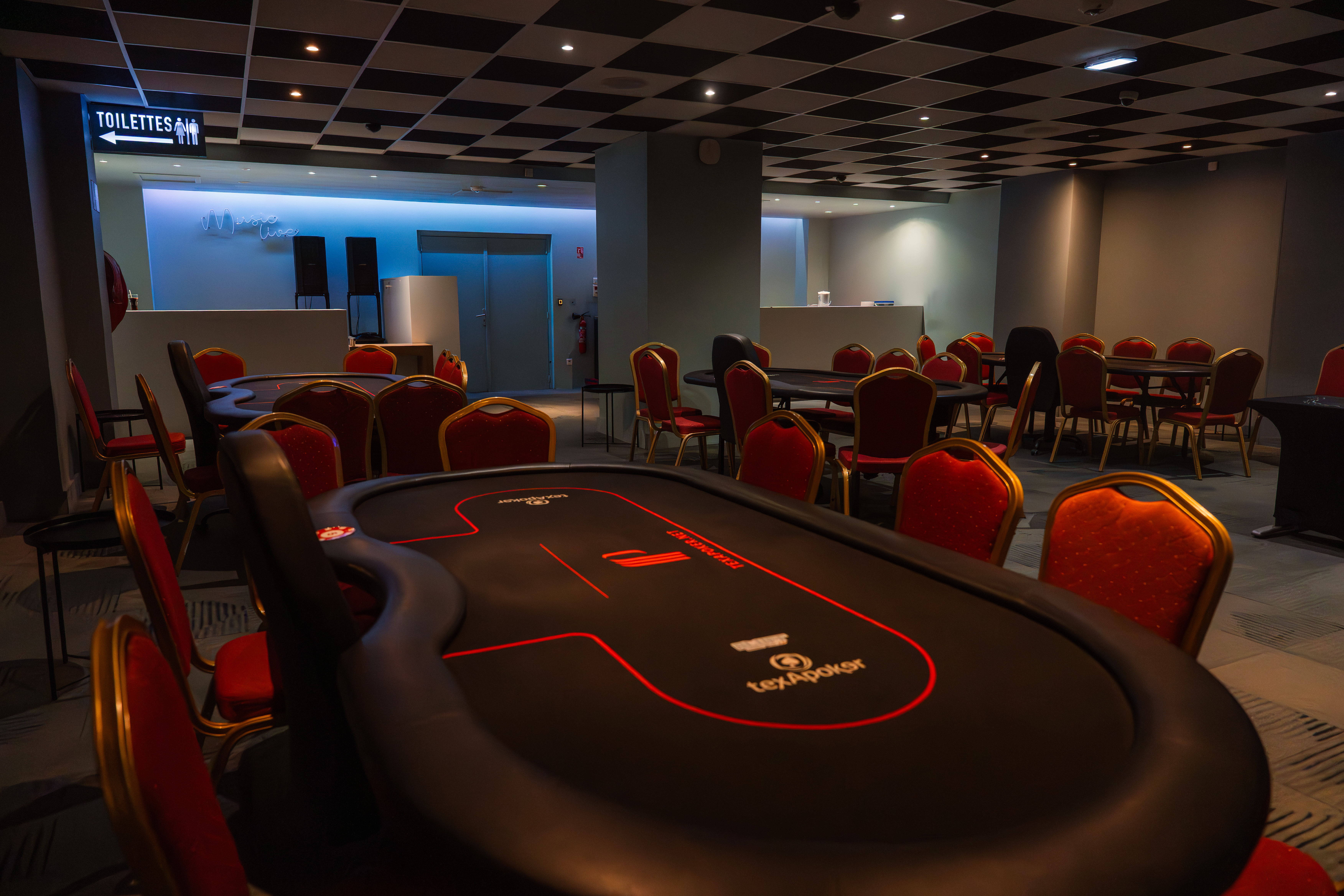 Table de Poker - Pasino de Hyères