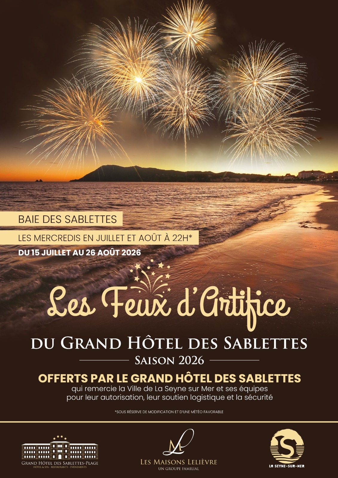 Les Feux d'artifice du grand Hôtel des Sablettes_La Seyne-sur-Mer - DR / Mairie de La Seyne sur Mer