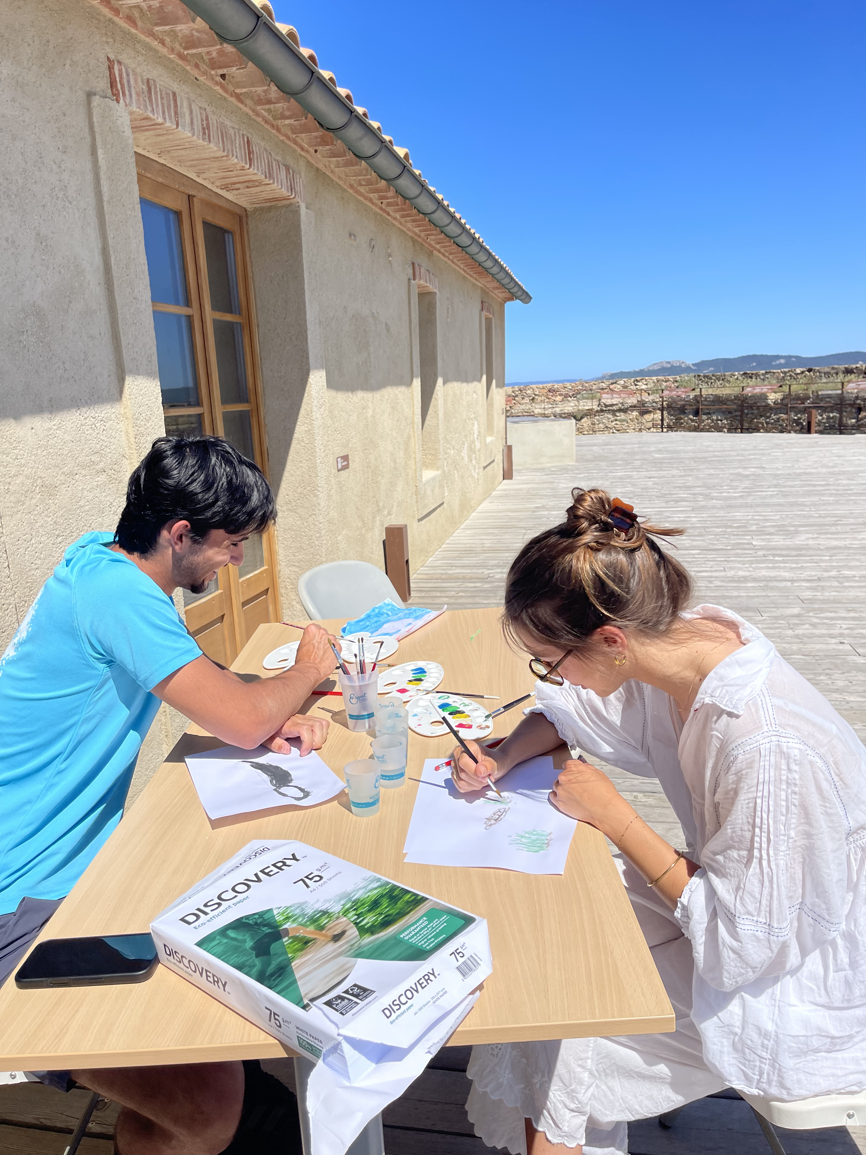 Animations Écoguides au fort du Pradeau_Hyères - Émilia Carrère