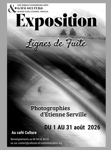 Exposition - Étienne Serville "Lignes de fuite"_Toulon - DR / Association Cultures et Communication