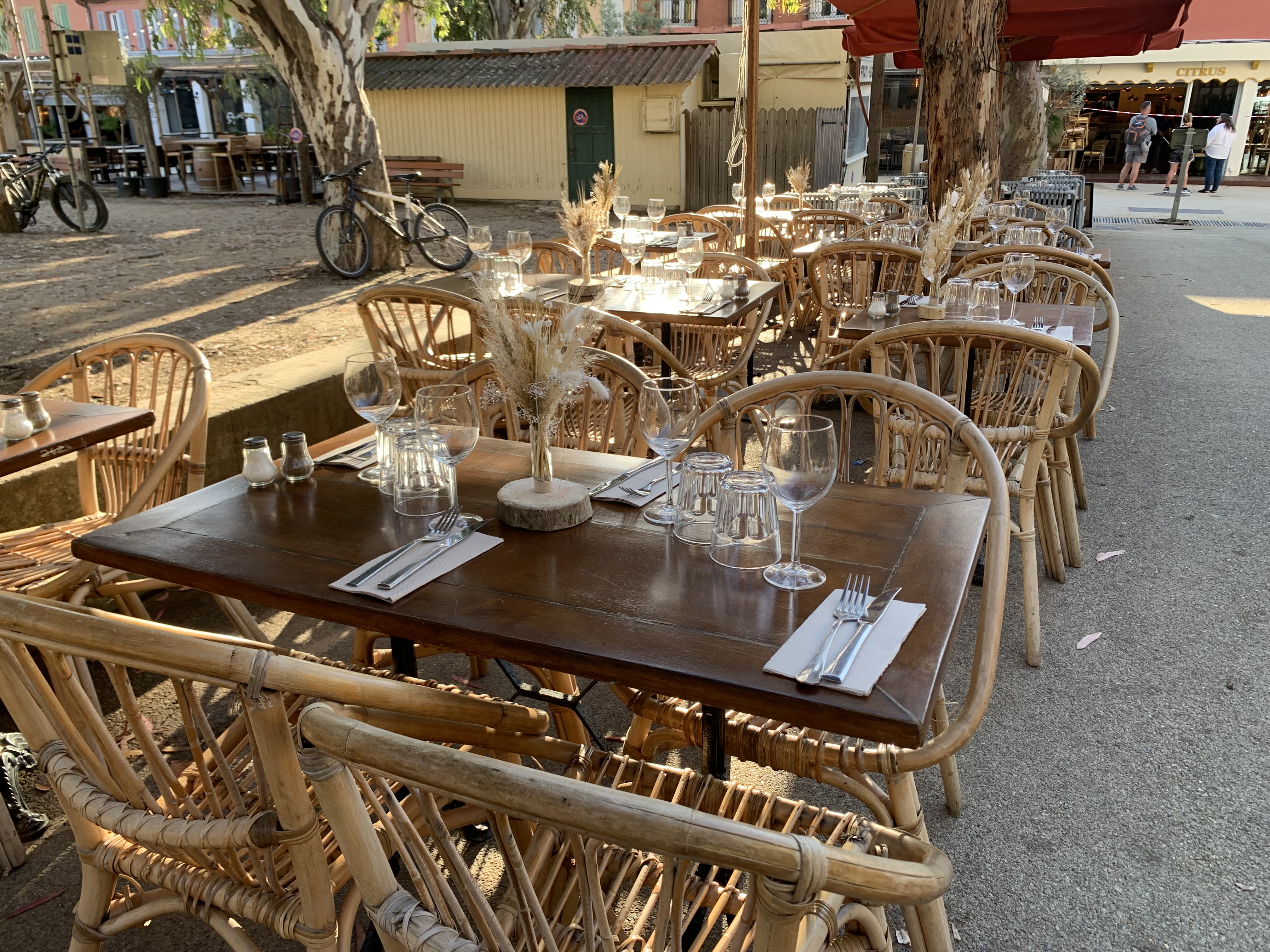 Terrasse place - TGL
