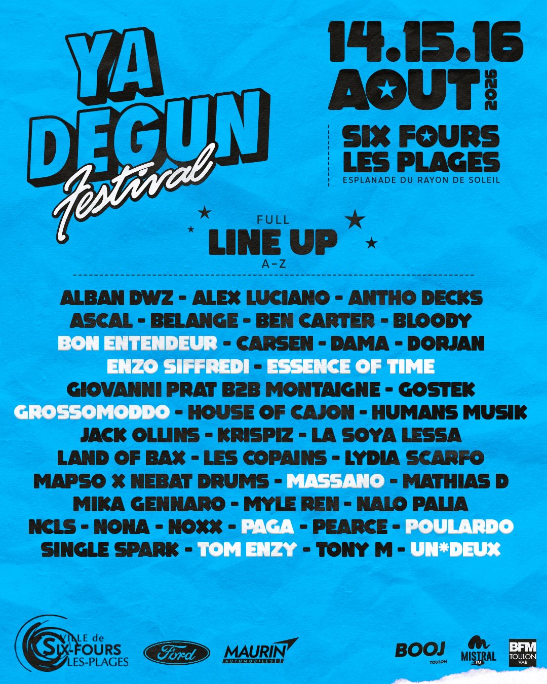 Ya Degun Festival_Six-Fours-les-Plages - Mairie de Six Fours