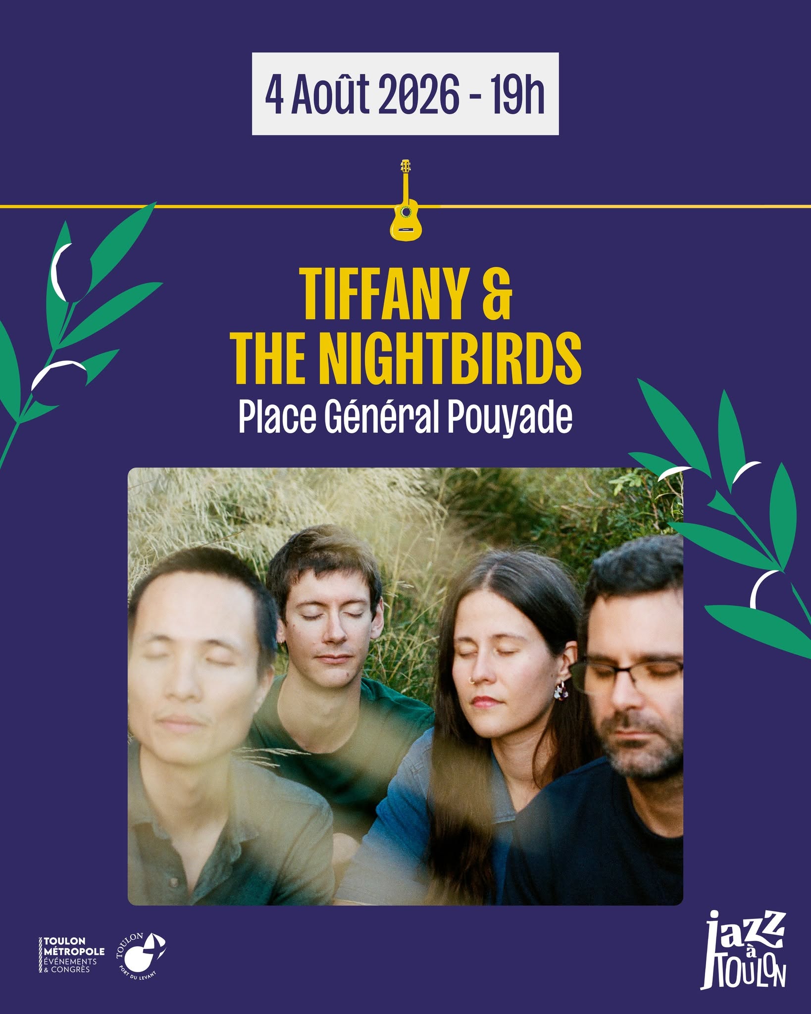 Concert - Tiffany & The Nightbirds - Le "Off" Jazz à Toulon 2026_Toulon - DR / Toulon Métropole Évènements et Congrès