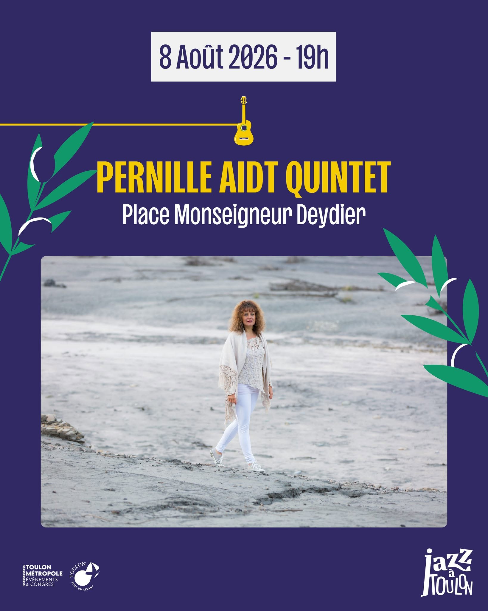 Concert - Pernille Aidt Quintet - Le "Off" Jazz à Toulon 2026_Toulon - DR / Toulon Métropole Évènements et Congrès