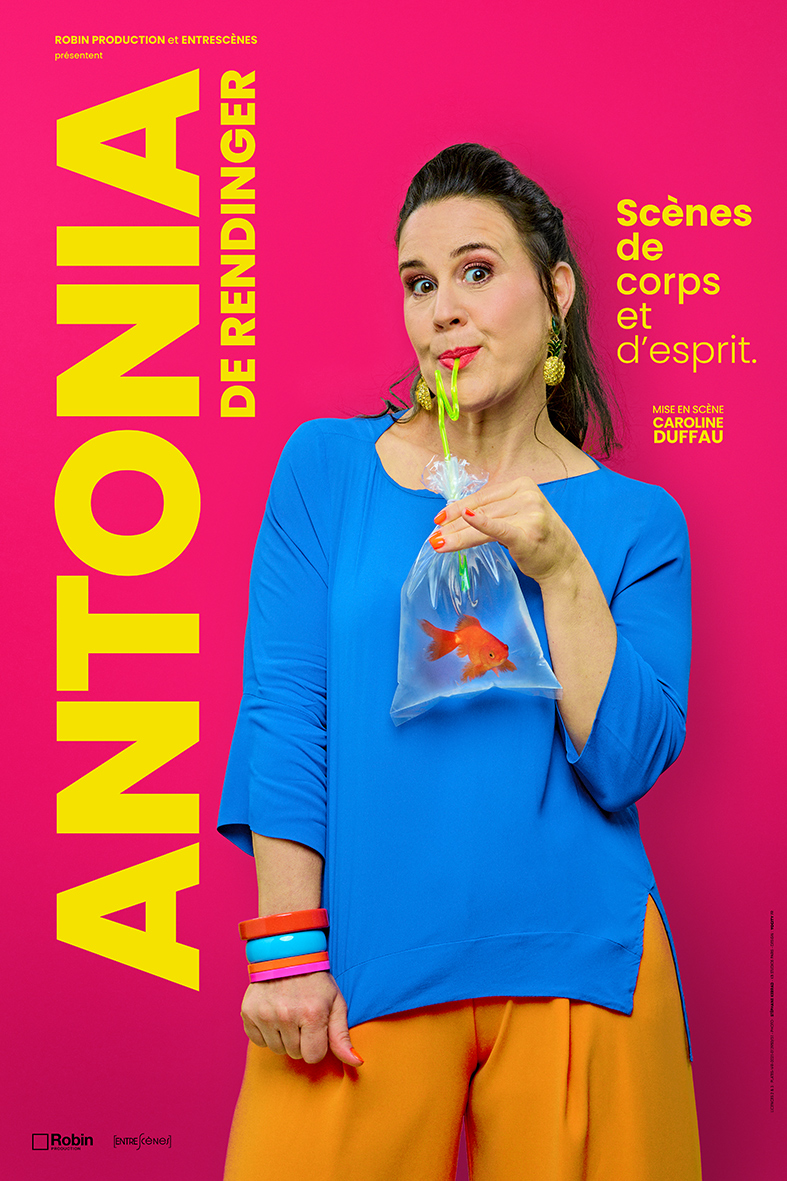 AntoniaDeRendinger_Affiche_Rose_V2 - DR / Théâtre Le Colbert