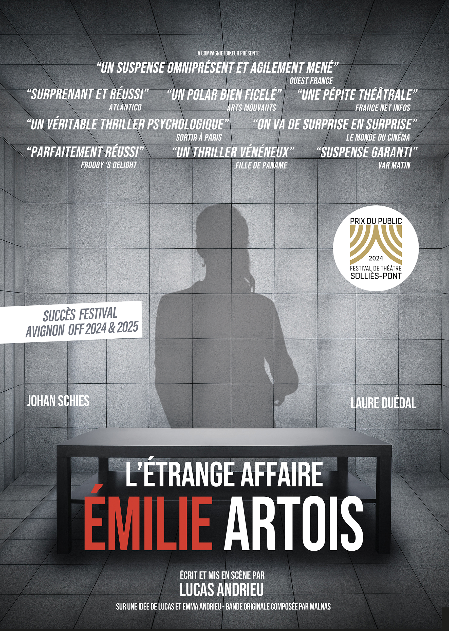 AFFICHE 2026 ARTOIS - DR / Théâtre Le Colbert