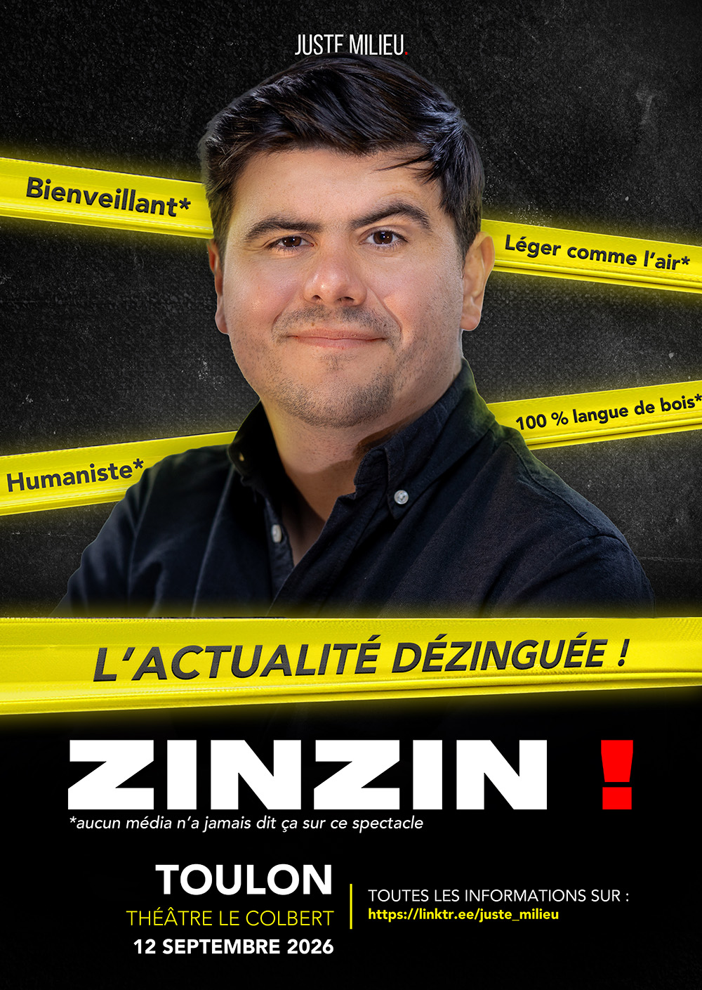 Affiche_Zinzin_web - DR / Théâtre Le Colbert