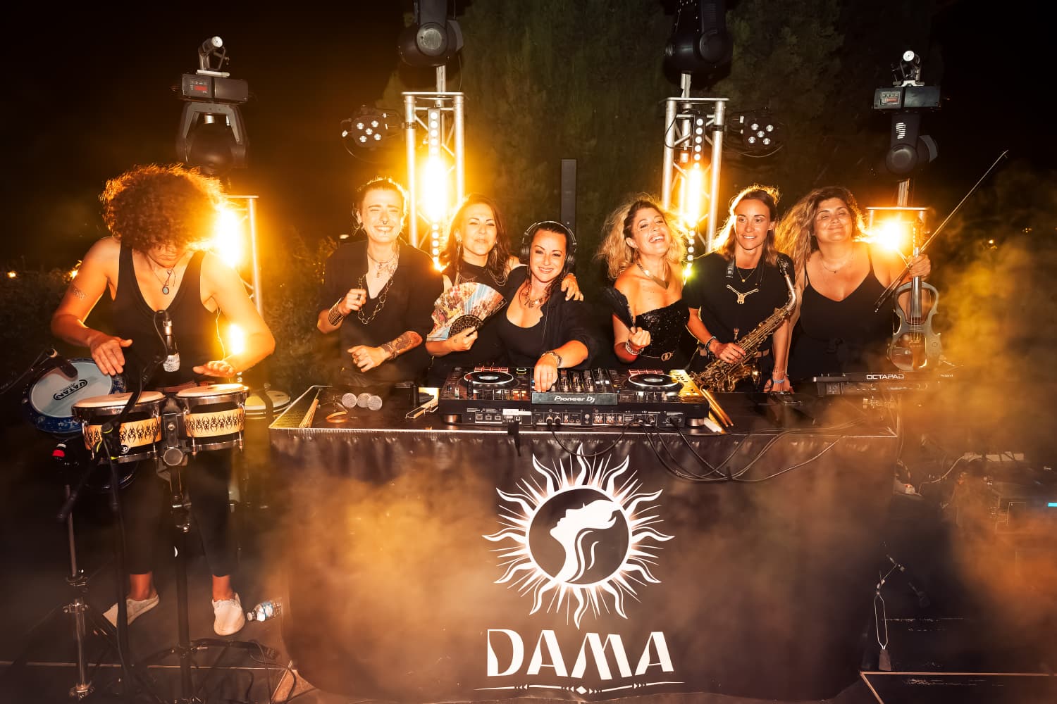 DAMA X DOMAINE LA NAVICELLE : Les soirées électro au domaine de la Navicelle - collectif DAMA