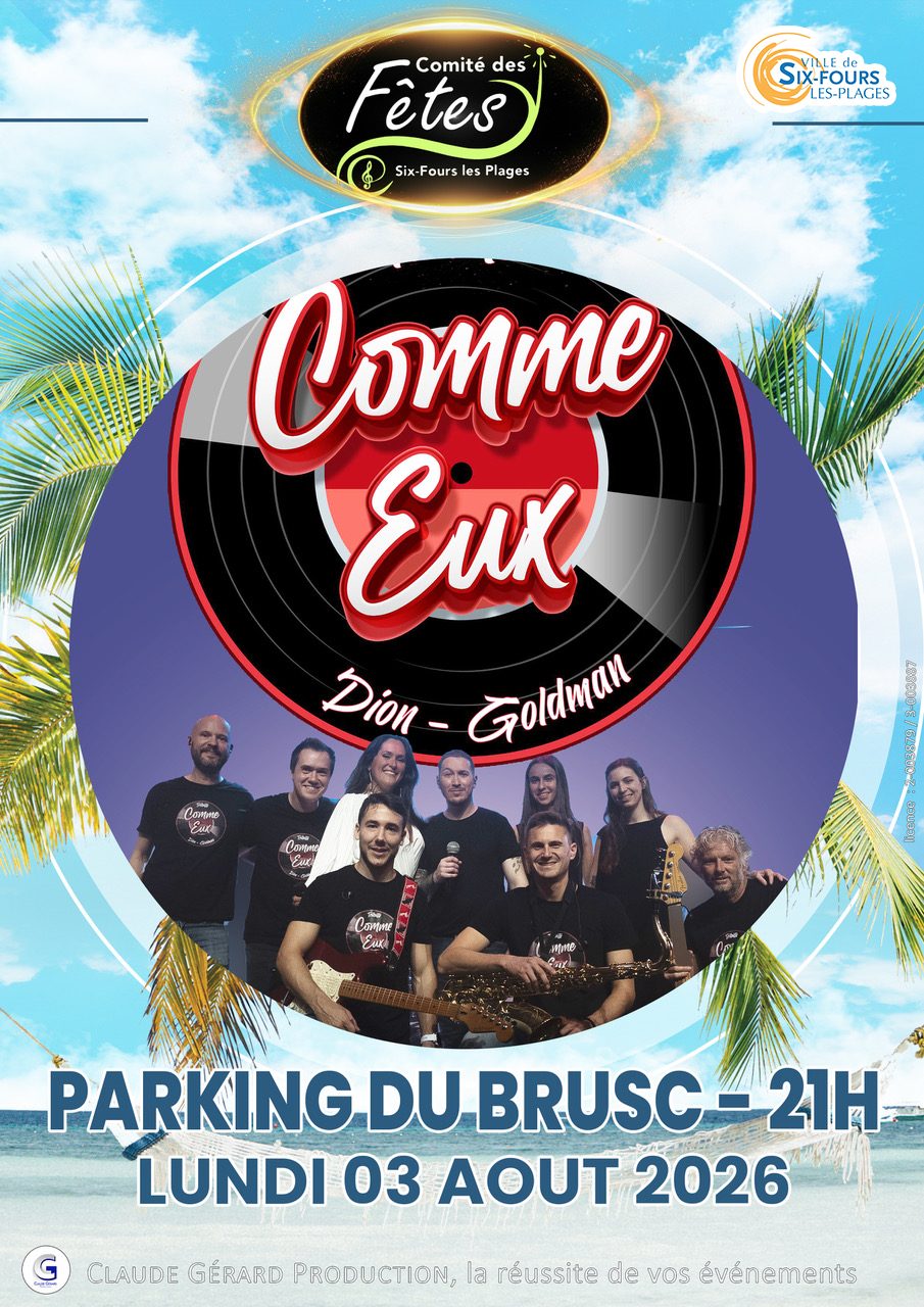 Concert – Tribute Dion/Goldman_Six-Fours-les-Plages - DR comité des fetes