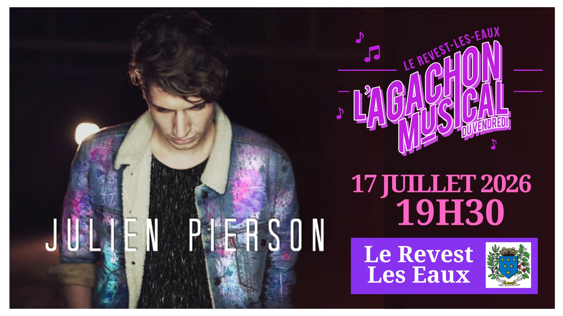 Concert - Julien Pierson - L'Agachon musical du vendredi_Le Revest-les-Eaux - DR / Ville du Revest Les Eaux